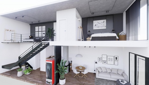 Ground floor apartment - Nieuwbouw Woningen - Alicante - Alicante