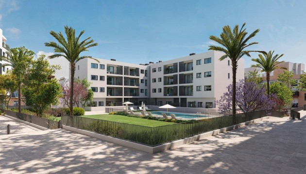 Ground floor apartment - Nieuwbouw Woningen - Alicante - Alicante