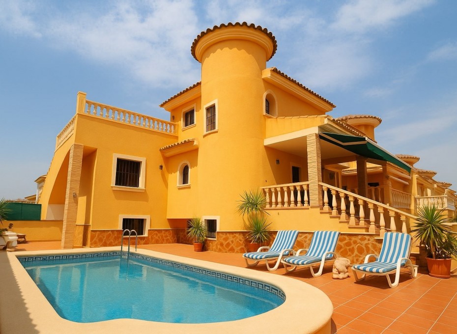 Herverkoop - Villa -
Algorfa - Lo Crispin