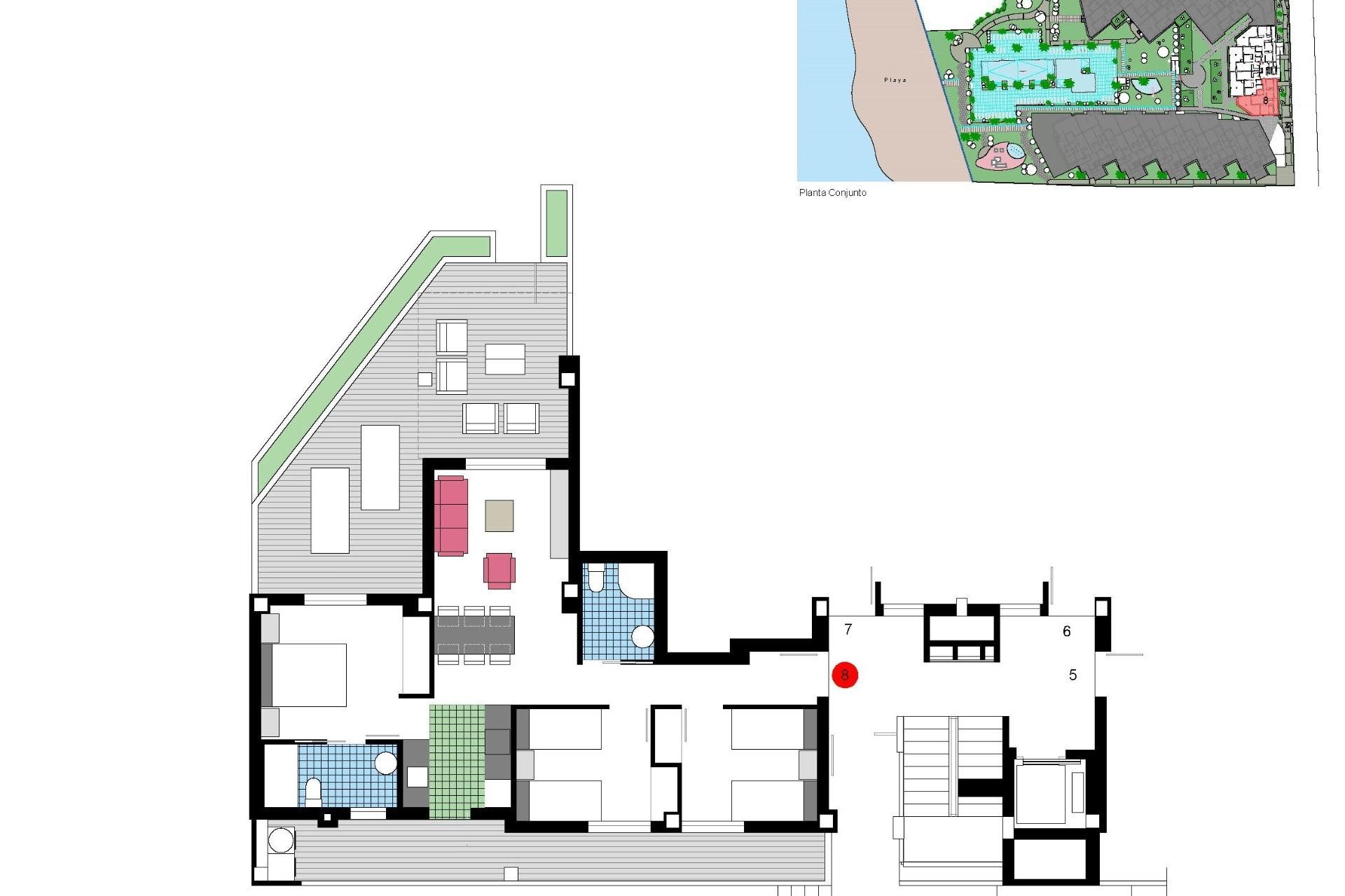 Neue Gebäude - Apartment -
Denia - Las marinas