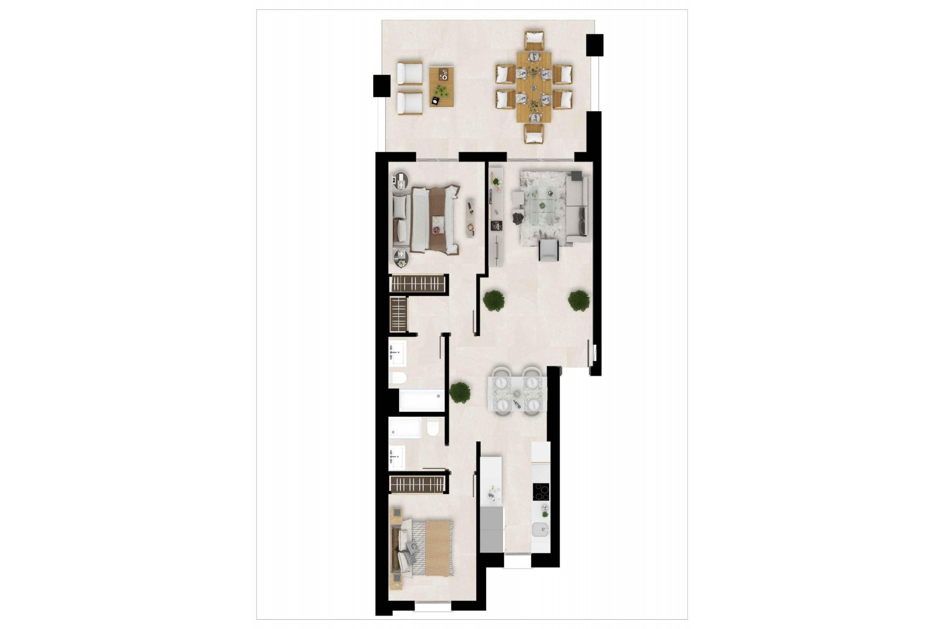 Neue Gebäude - Apartment -
Estepona - Buenas Noches