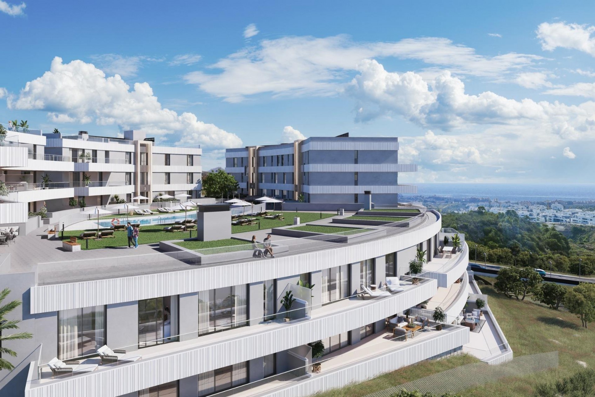 Neue Gebäude - Apartment -
Estepona