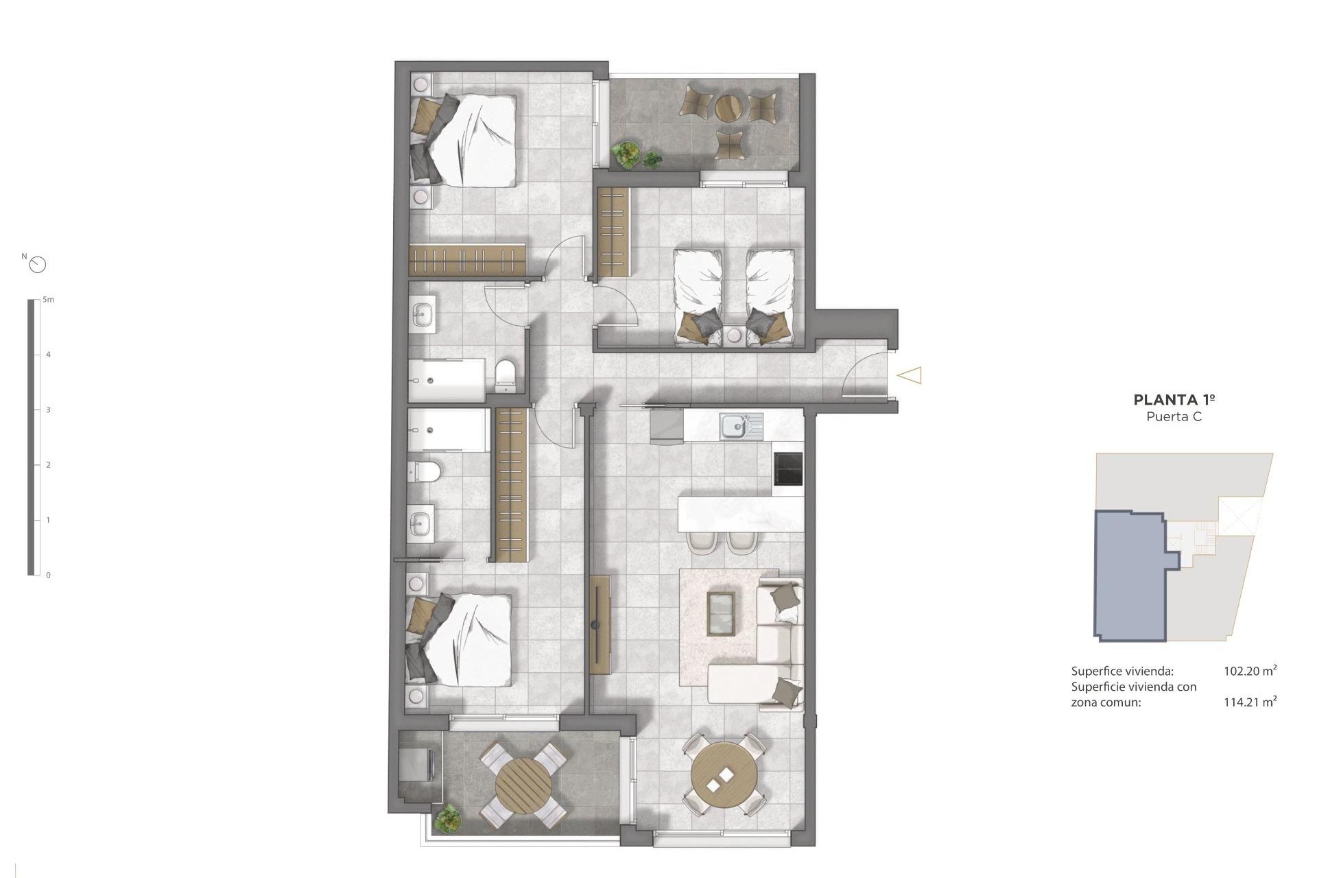Neue Gebäude - Apartment -
Guardamar del Segura - Pueblo