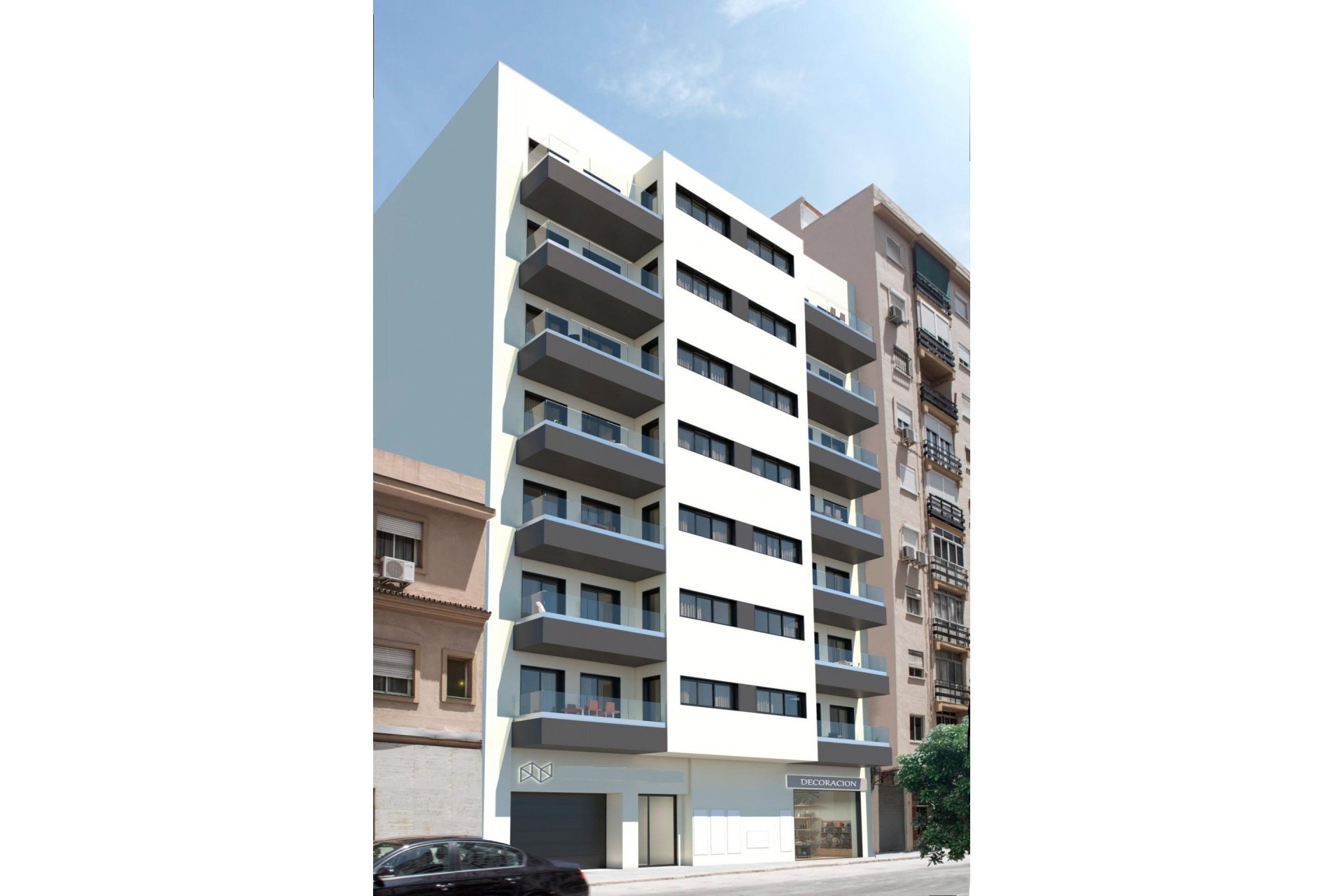 Neue Gebäude - Apartment -
Málaga - Gamarra