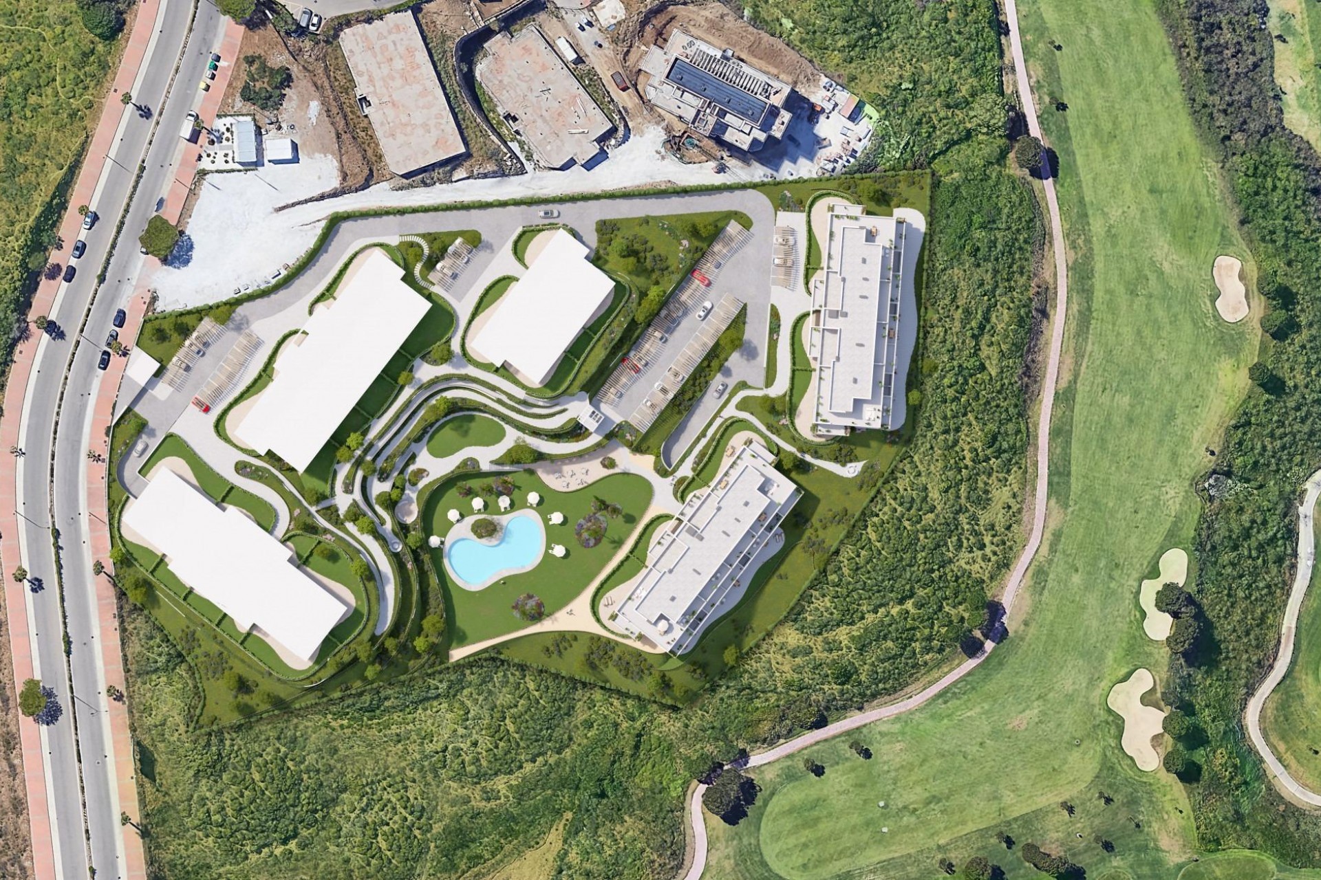 Neue Gebäude - Apartment -
Mijas - Calanova Golf