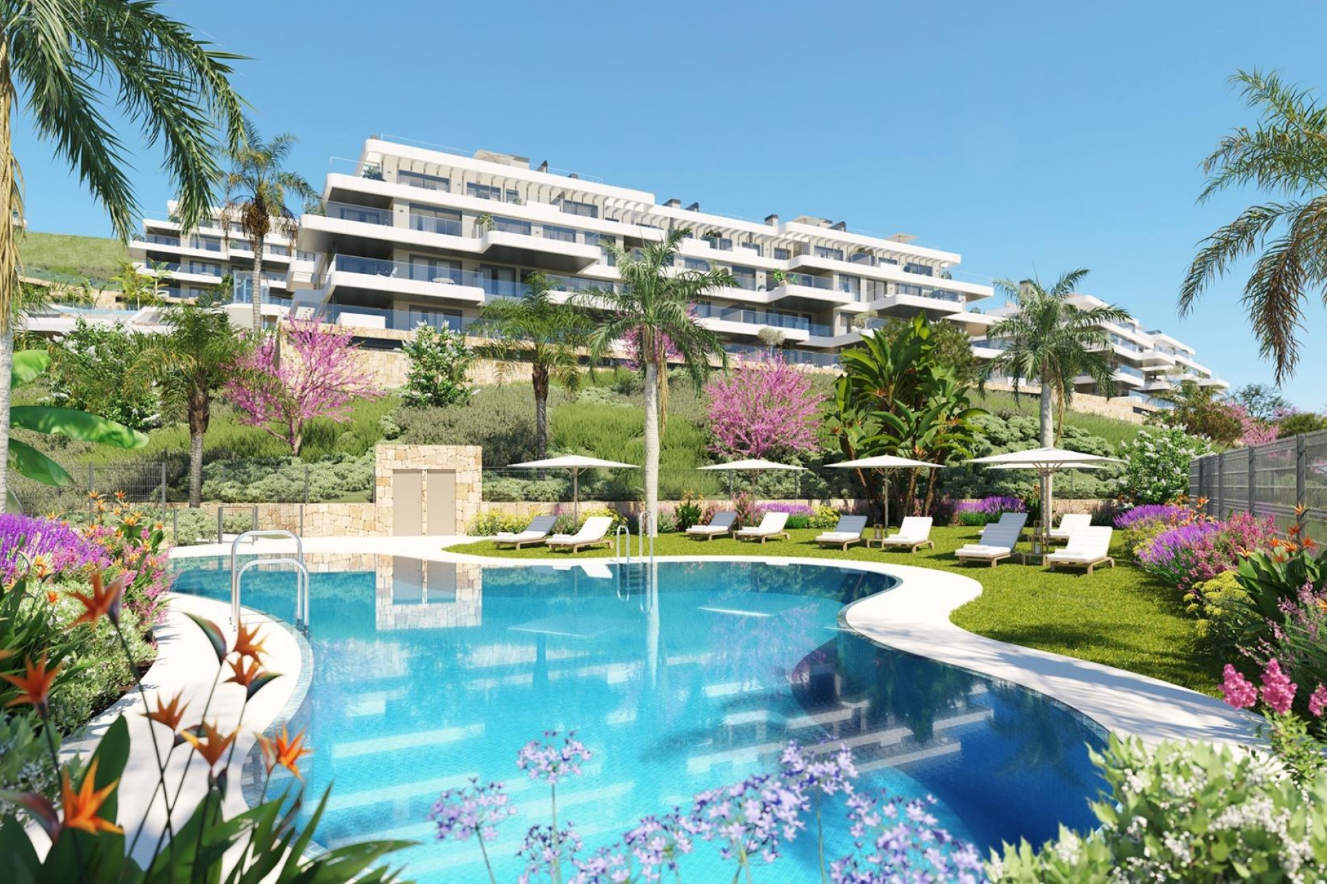 Neue Gebäude - Apartment -
Mijas - Calanova