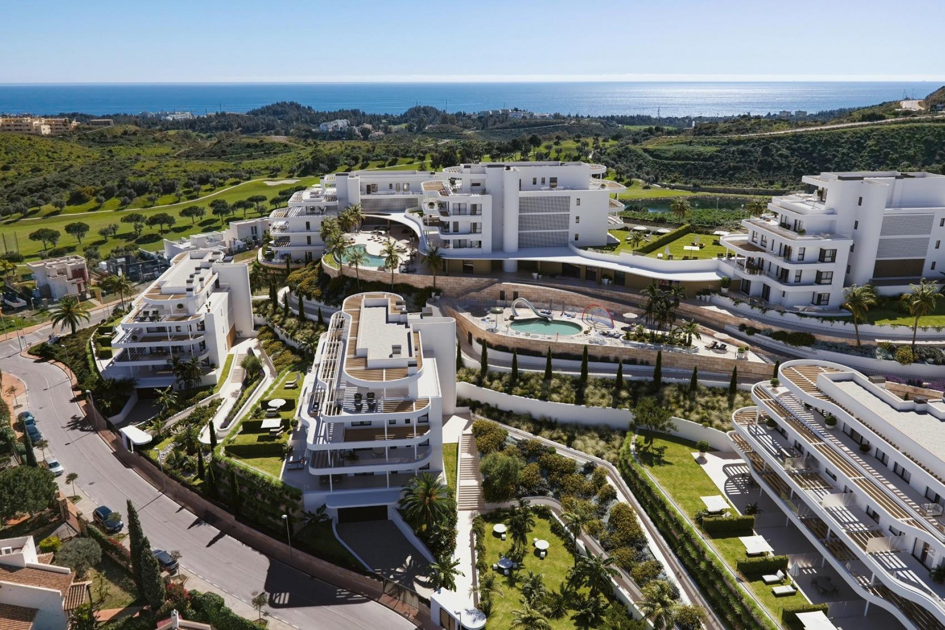 Neue Gebäude - Apartment -
Mijas