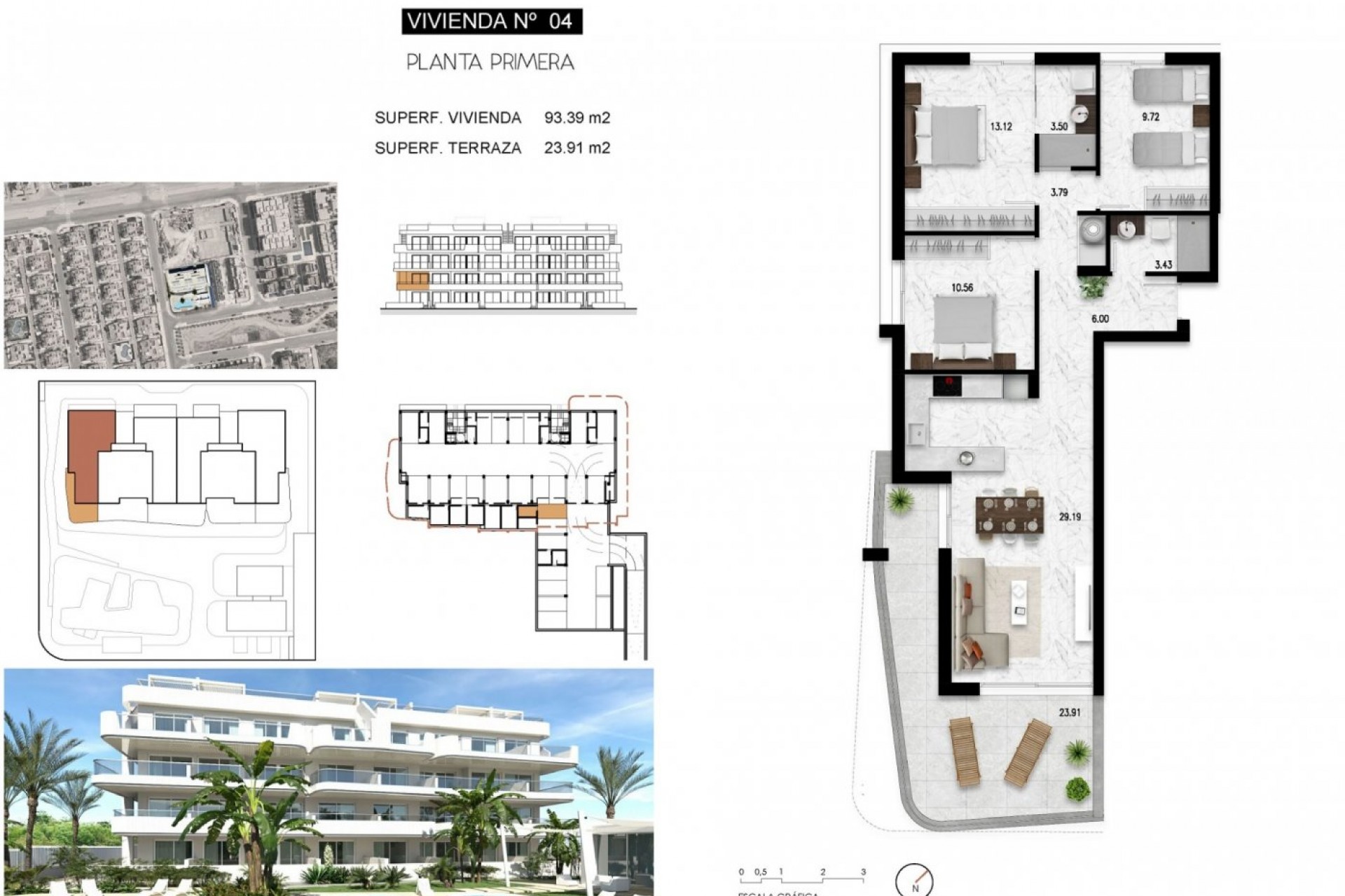 Neue Gebäude - Apartment -
Orihuela Costa - Lomas De Cabo Roig