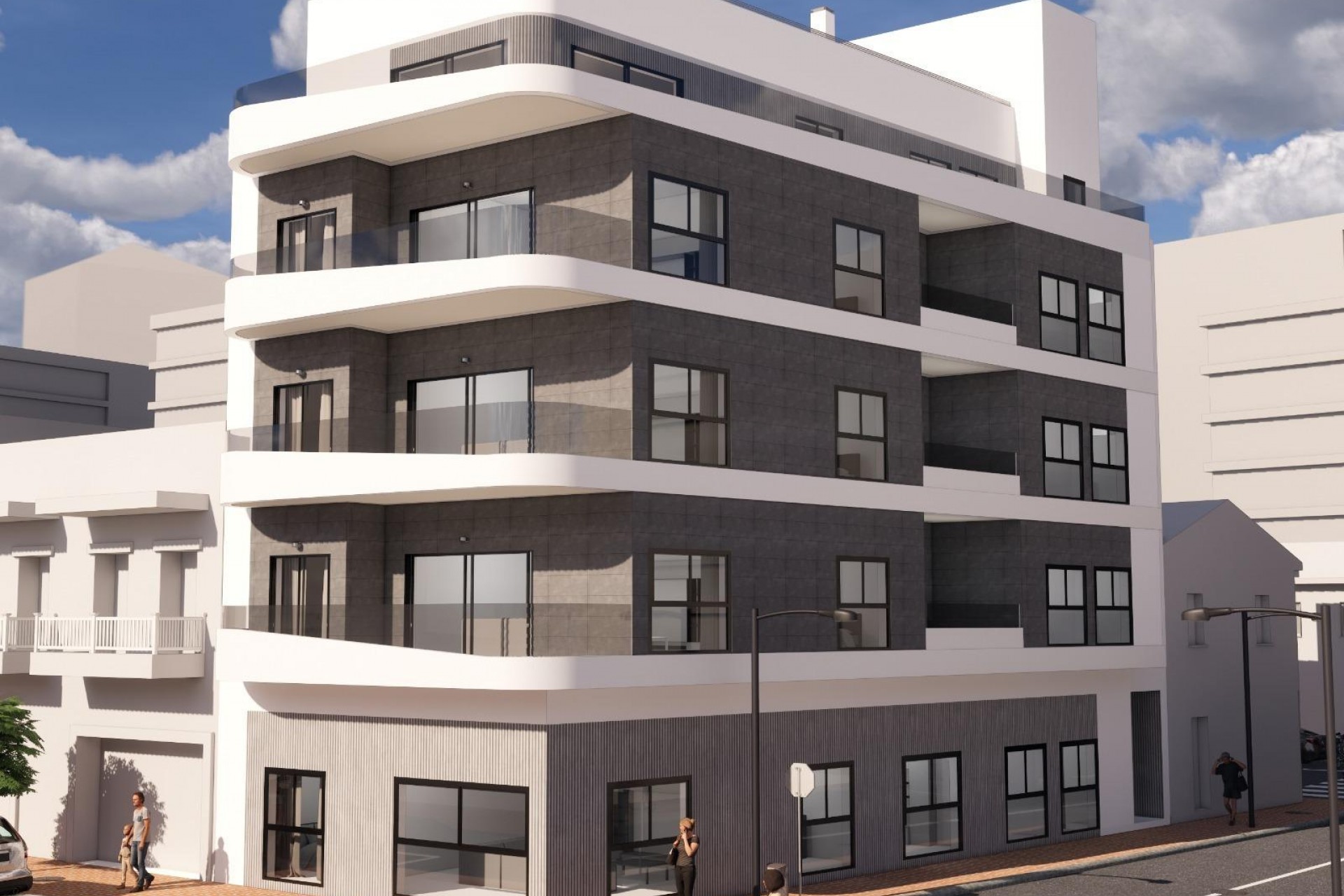 Neue Gebäude - Apartment -
Torrevieja - La Mata