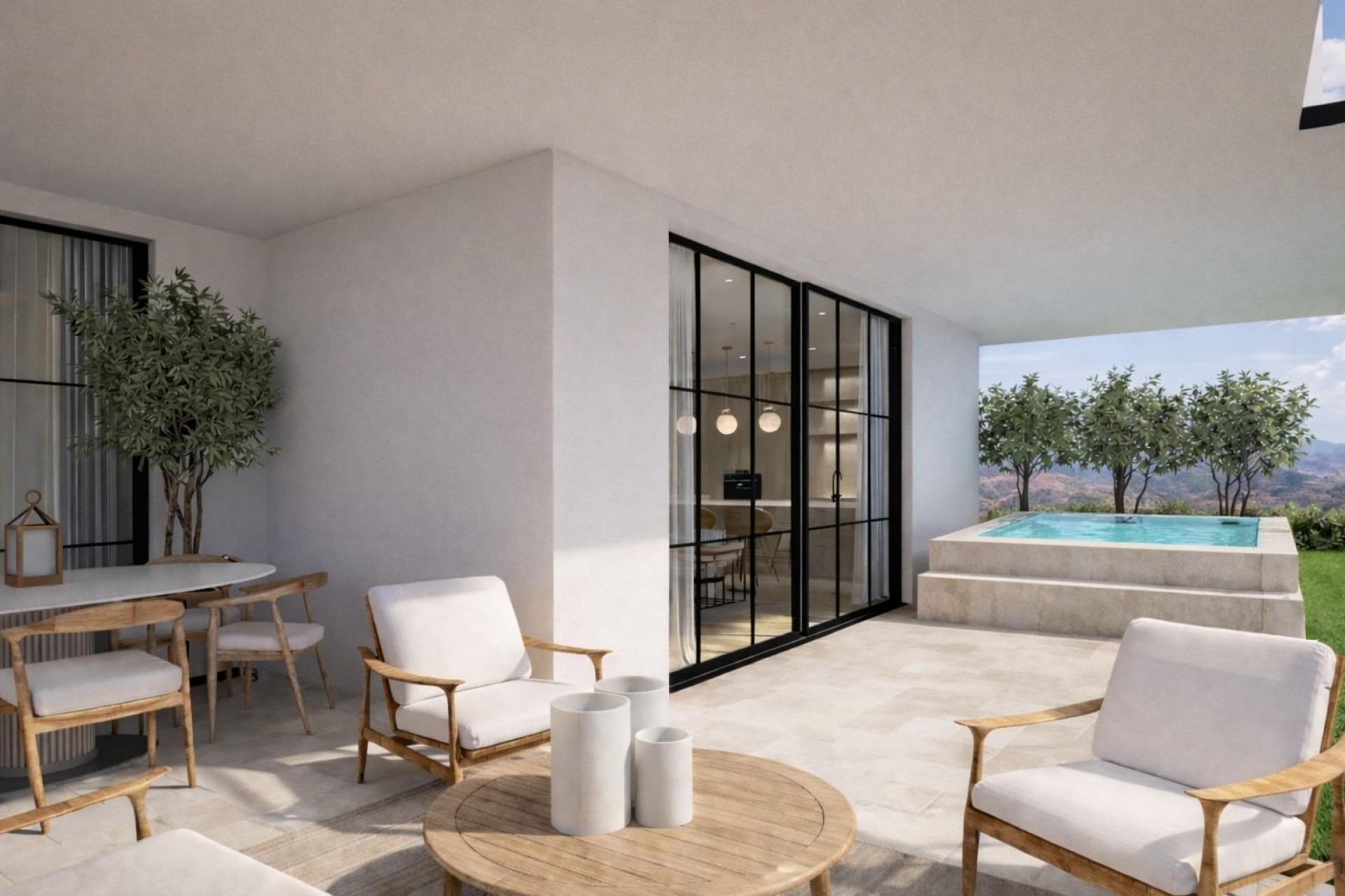 Neue Gebäude - Ground floor apartment -
Monda