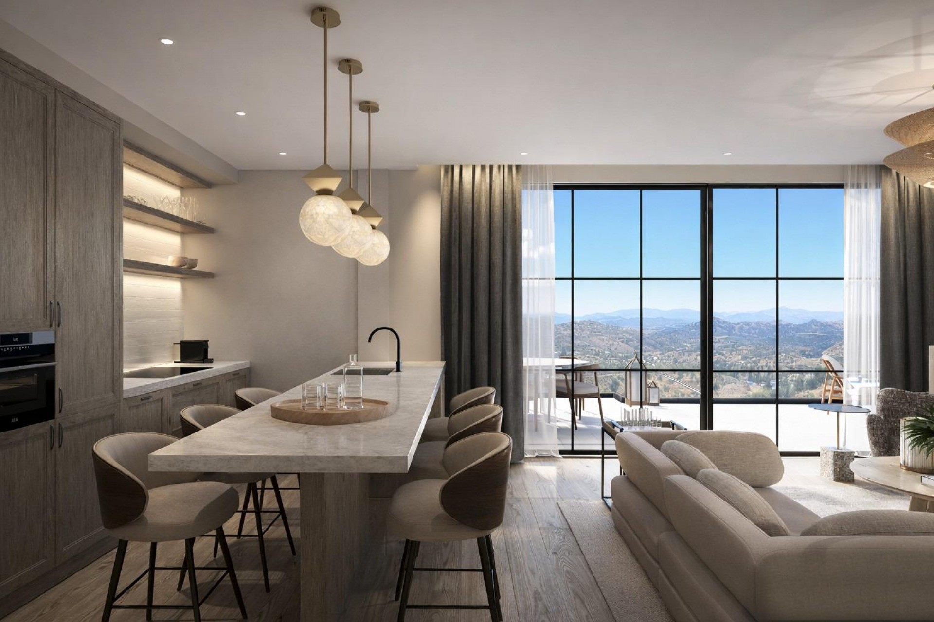 Neue Gebäude - Ground floor apartment -
Monda