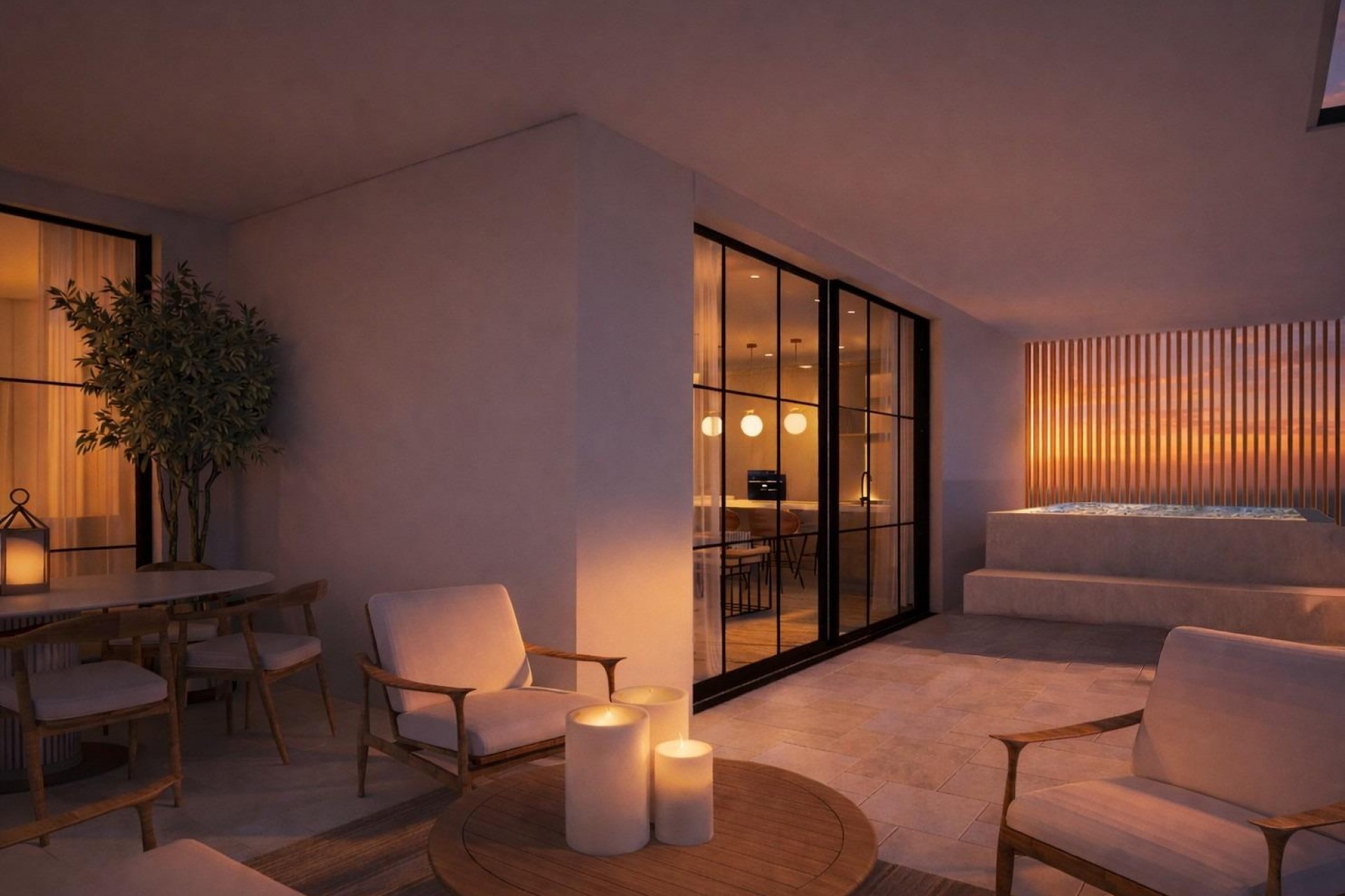 Neue Gebäude - Ground floor apartment -
Monda
