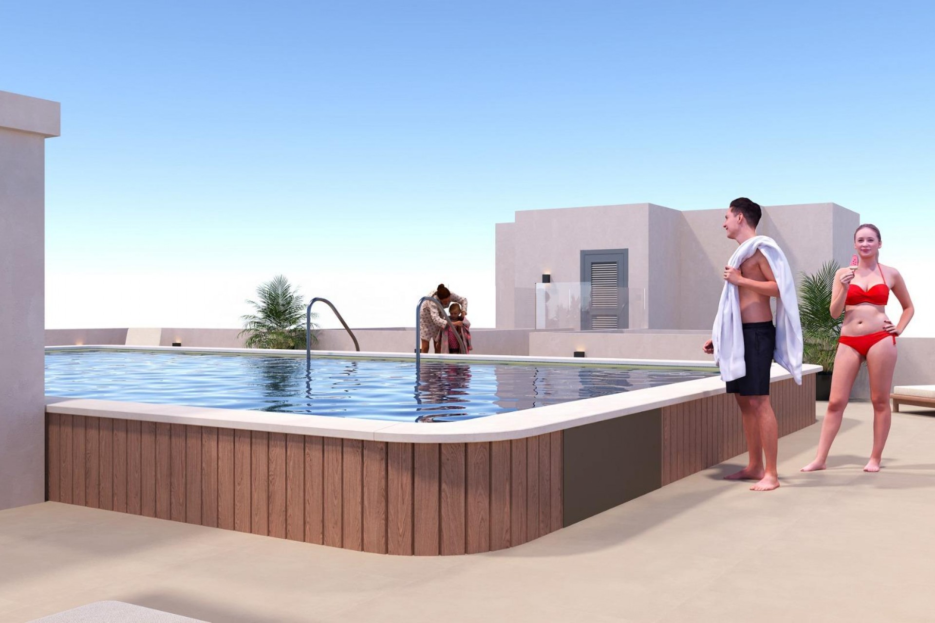 Neue Gebäude - Ground floor apartment -
San Miguel de Salinas