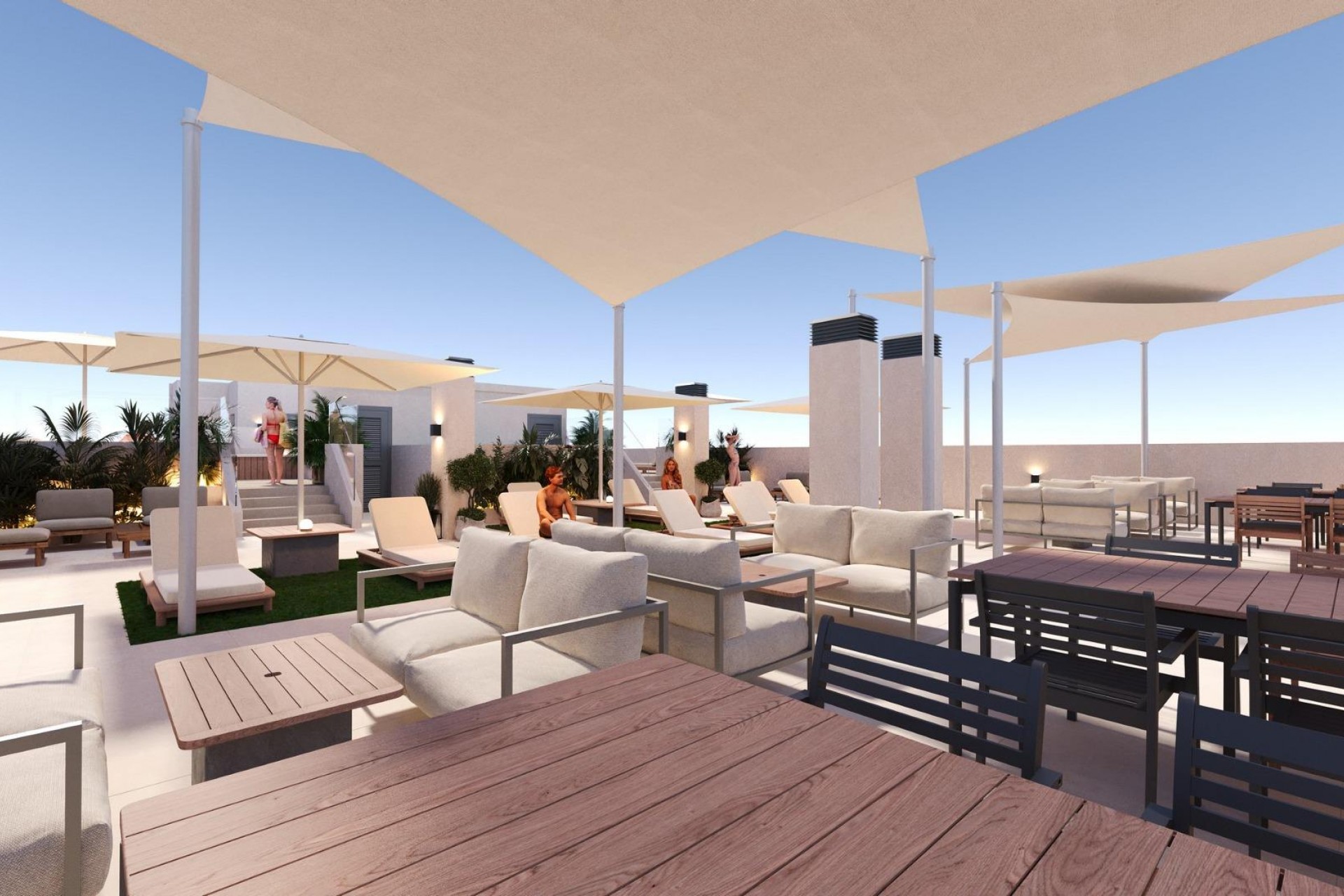 Neue Gebäude - Ground floor apartment -
San Miguel de Salinas