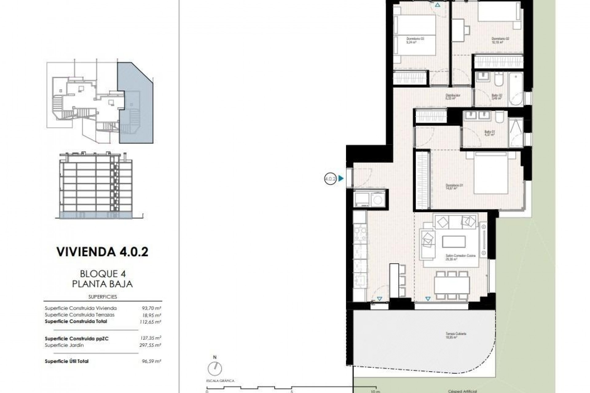 Neue Gebäude - Ground floor apartment -
Villajoyosa