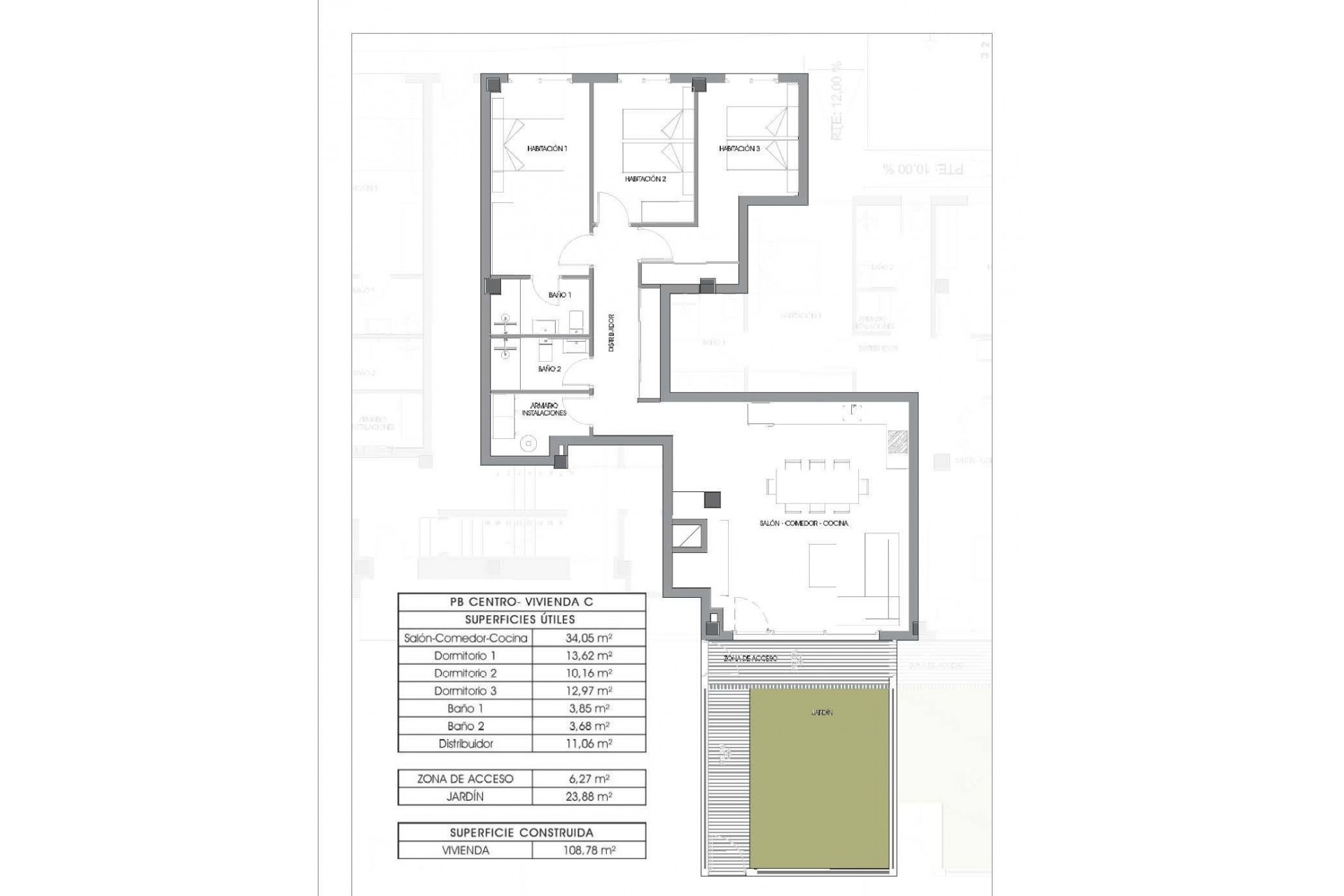 Neue Gebäude - Ground floor apartment -
Villajoyosa