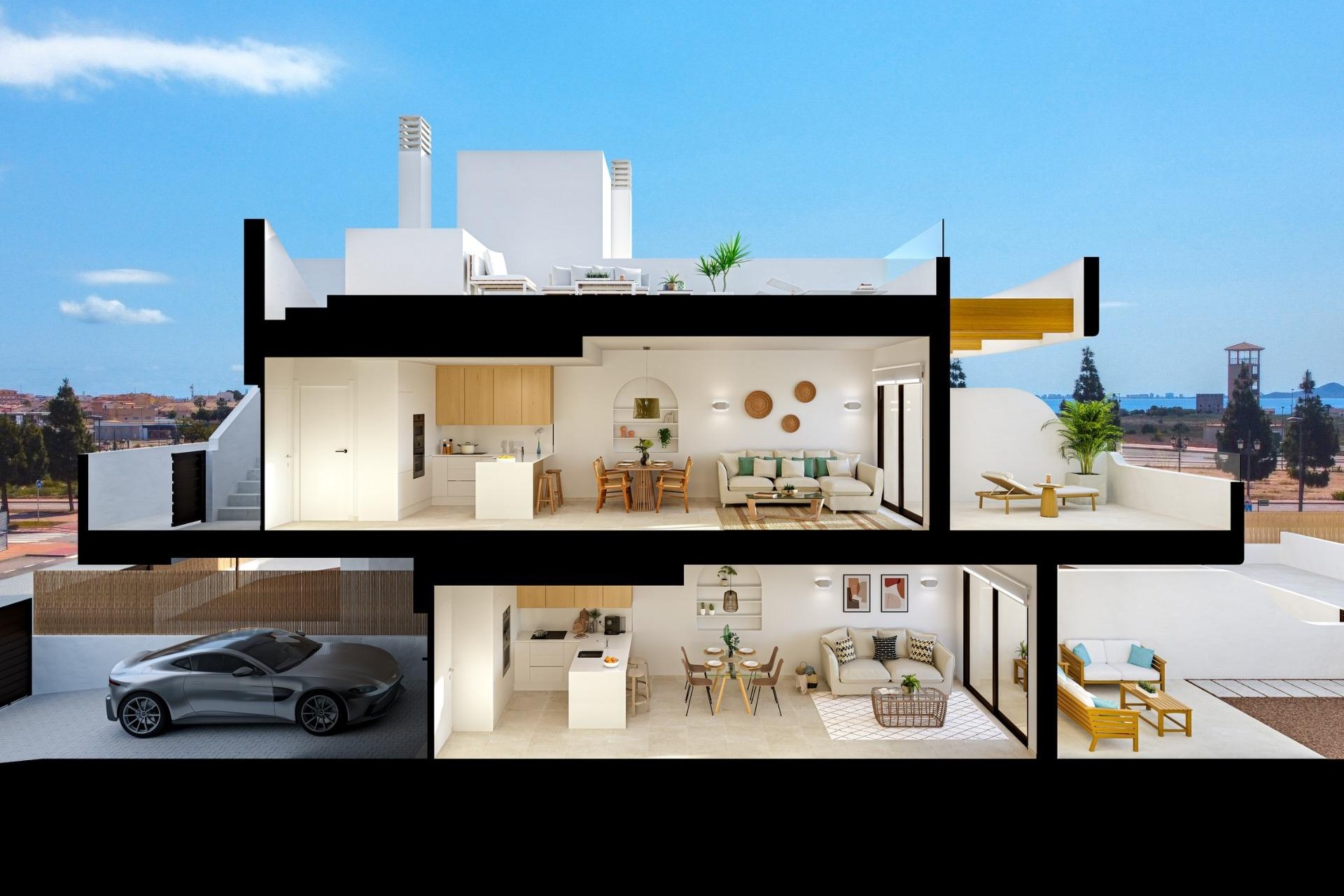 Neue Gebäude - Ground Floor Bungalow -
Los Alcazares - Los Alcázares