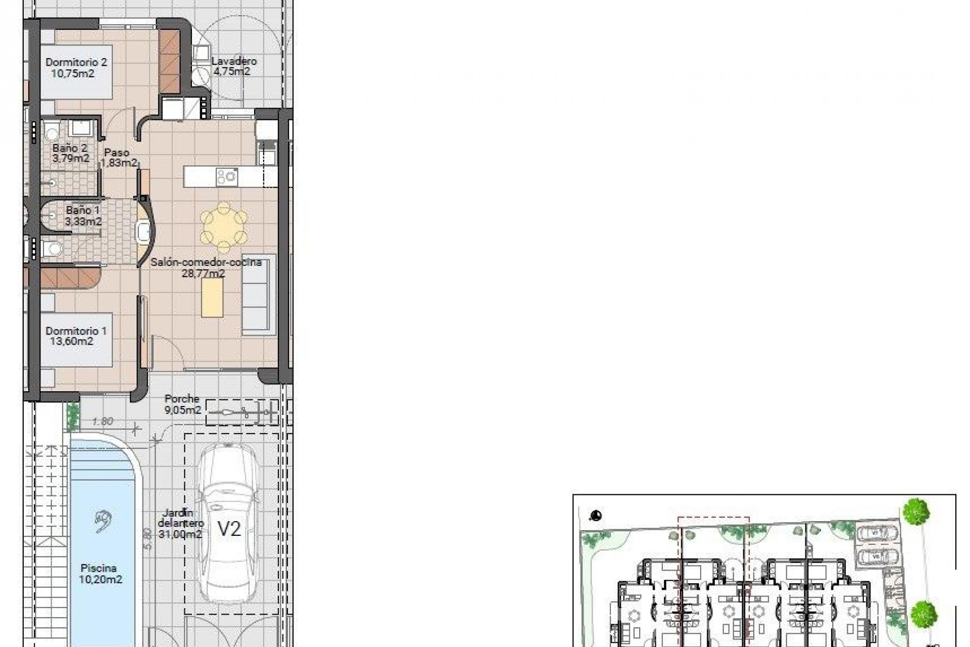 Neue Gebäude - Ground Floor Bungalow -
Pilar de la Horadada