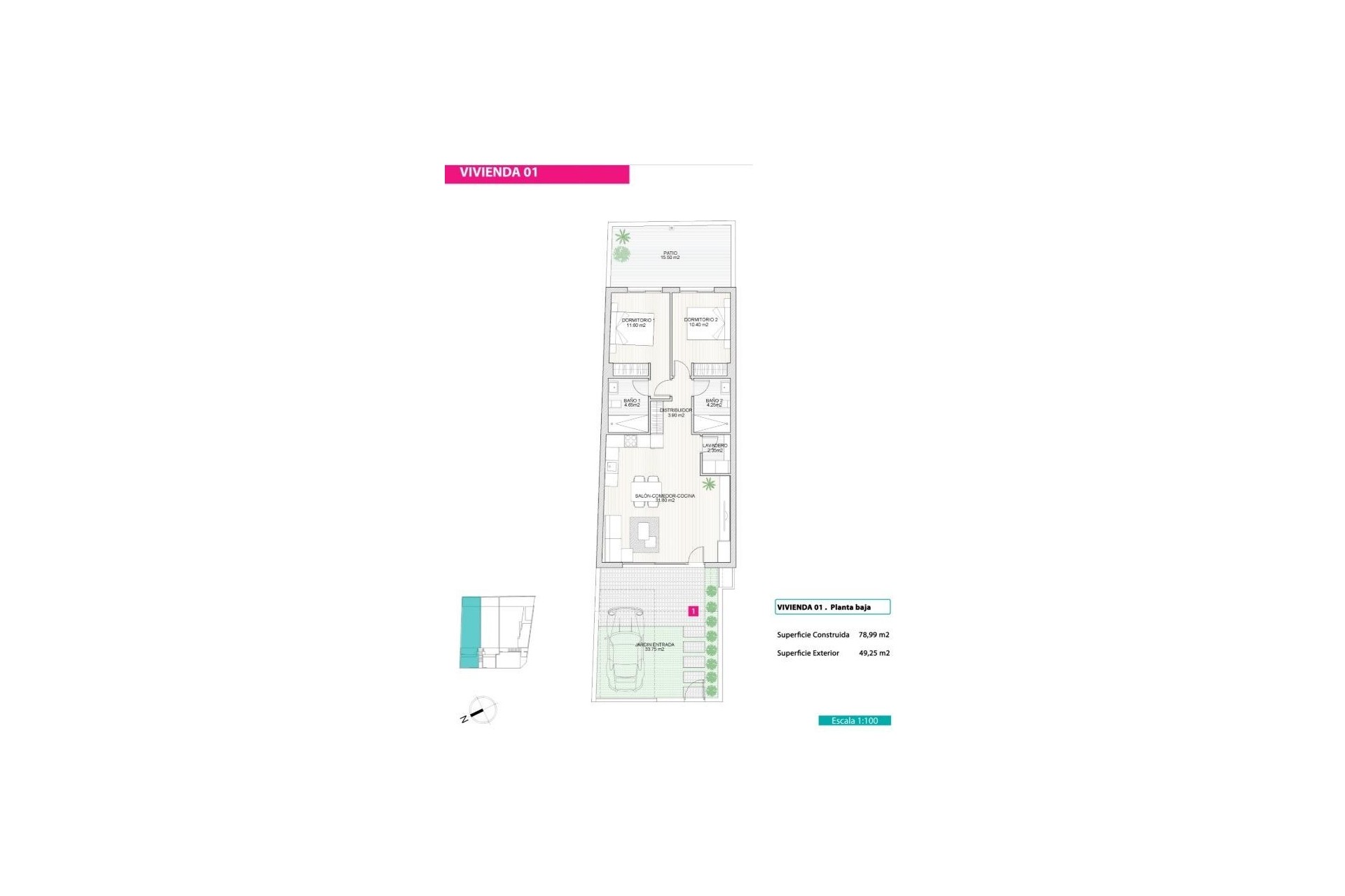 Neue Gebäude - Ground Floor Bungalow -
San Pedro del Pinatar