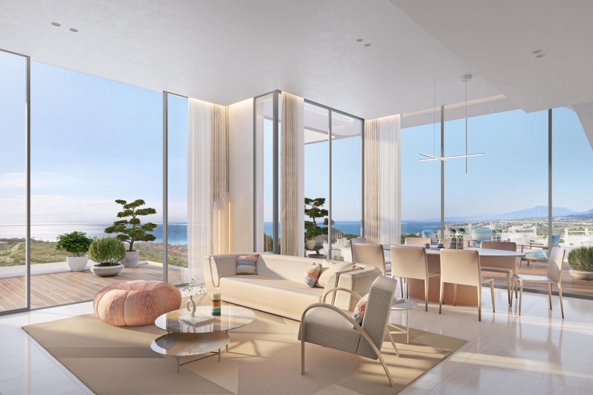 Neue Gebäude - Penthouse -
Casares - Finca Cortesín