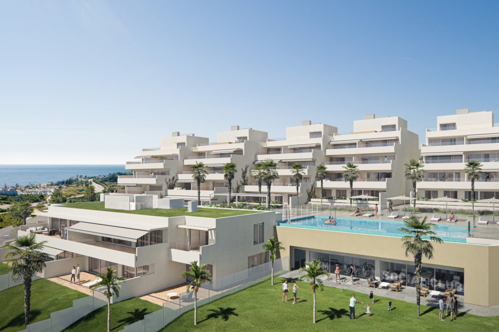 Neue Gebäude - Penthouse -
Estepona