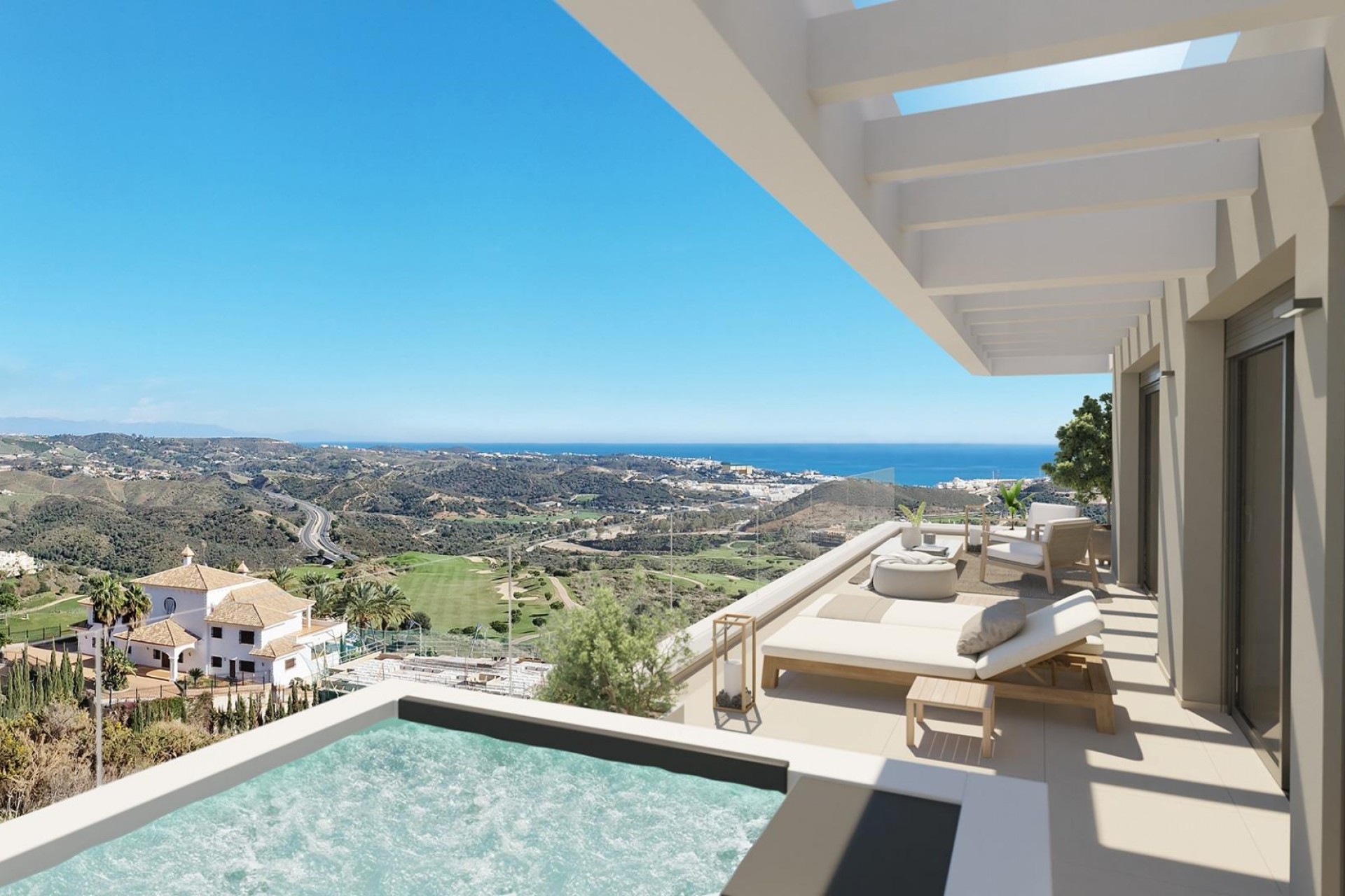 Neue Gebäude - Penthouse -
Mijas - Calanova