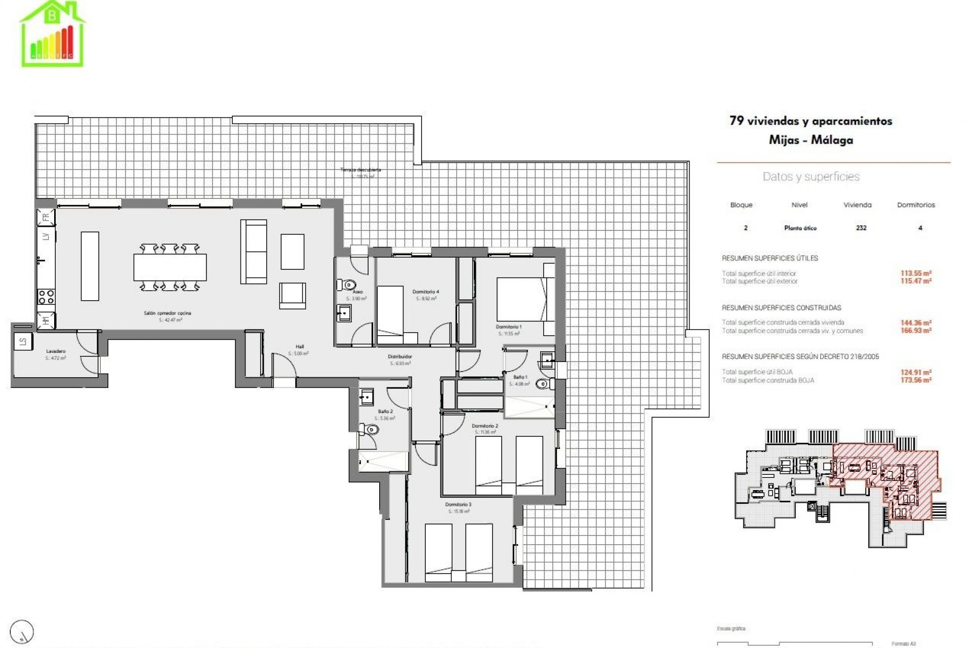 Neue Gebäude - Penthouse -
Mijas - Lagar Martell