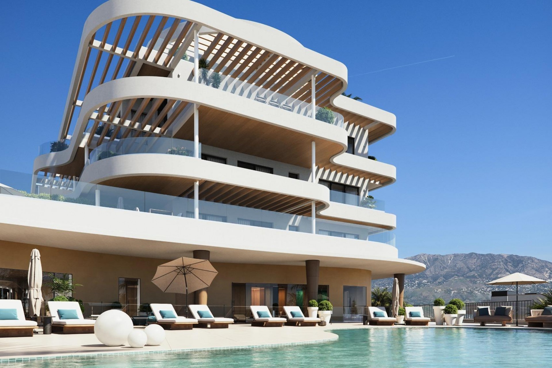 Neue Gebäude - Penthouse -
Mijas