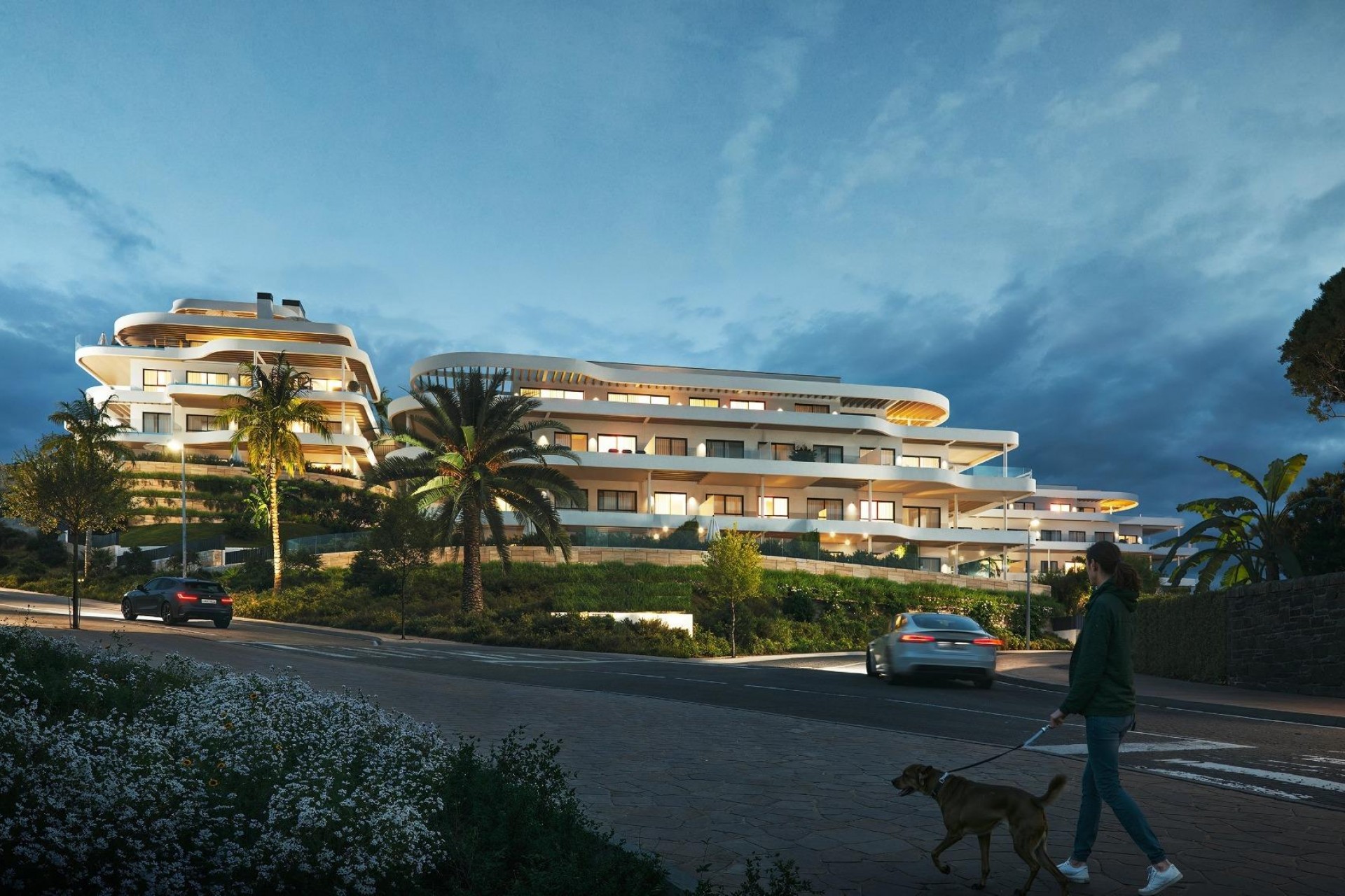 Neue Gebäude - Penthouse -
Mijas
