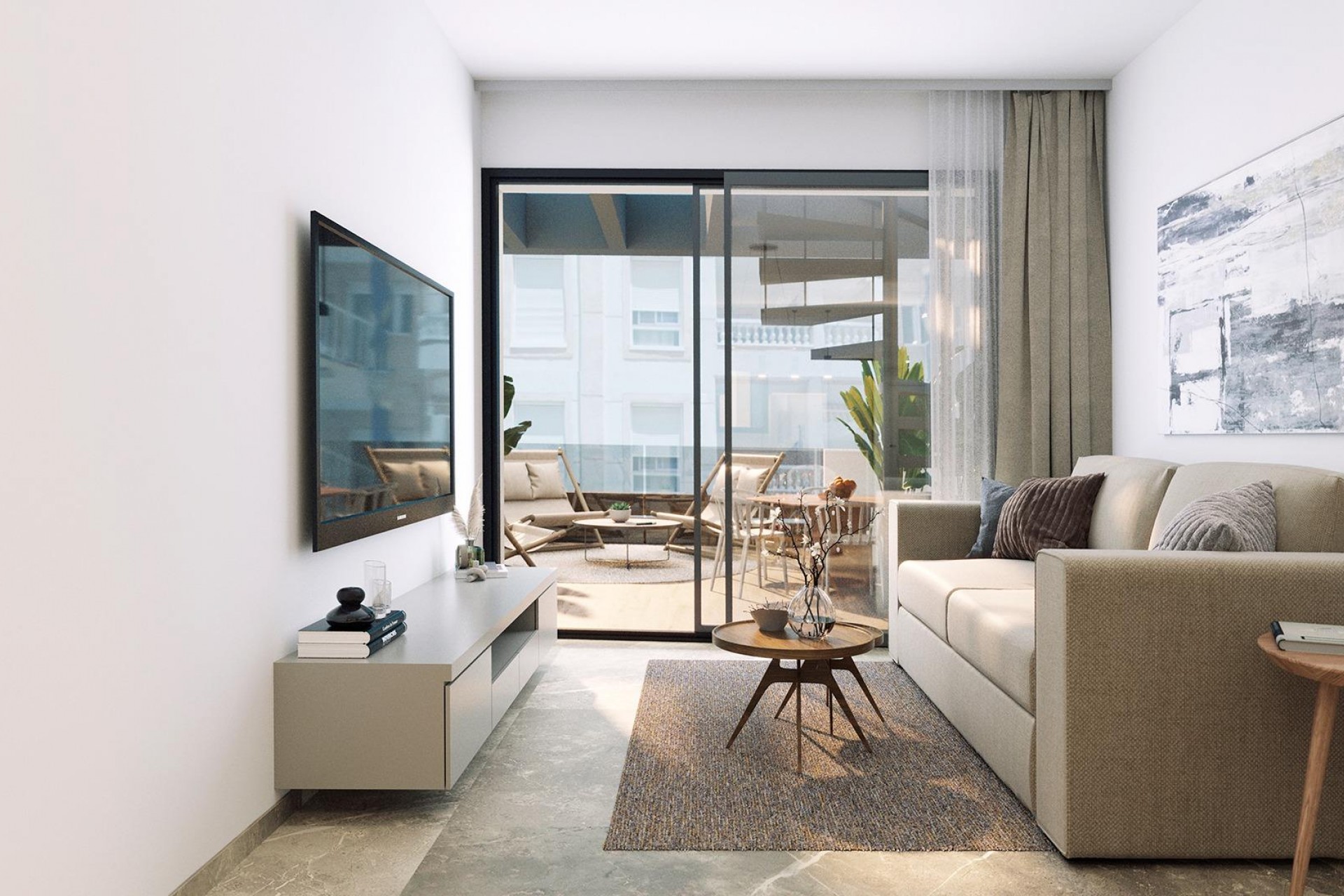 Neue Gebäude - Penthouse -
Torrevieja - Playa de El Cura