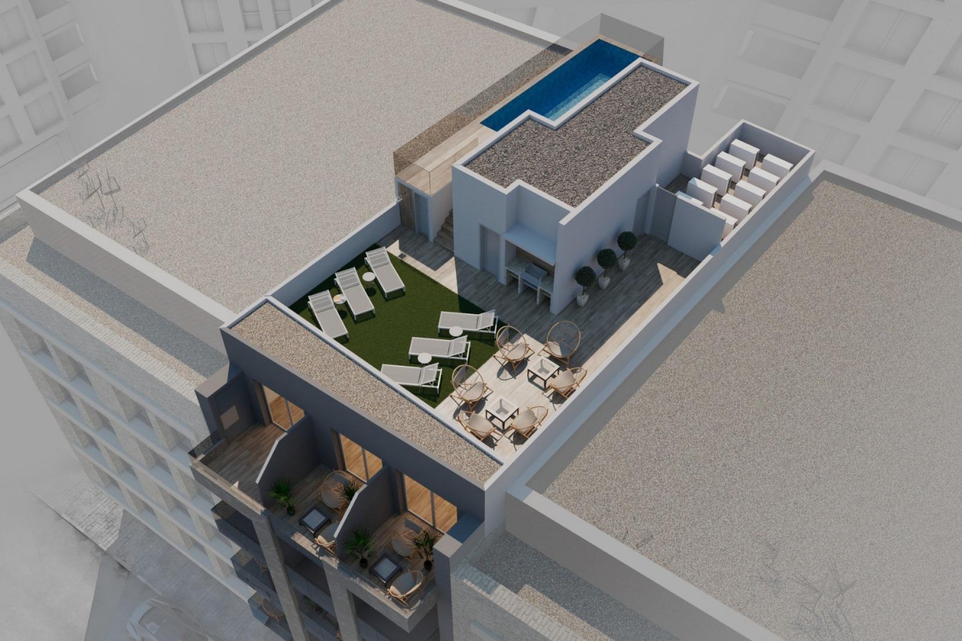 Neue Gebäude - Penthouse -
Torrevieja