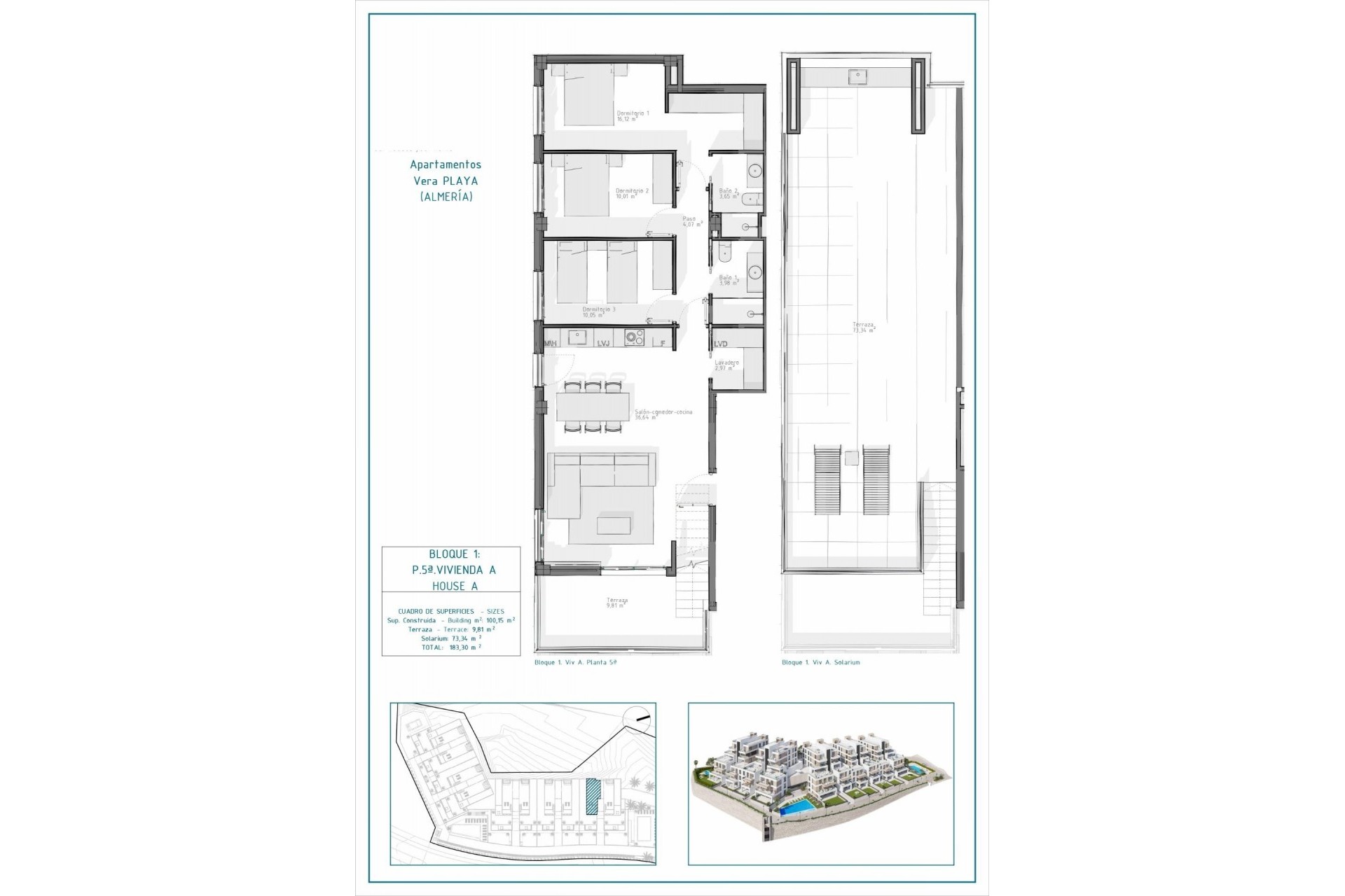 Neue Gebäude - Penthouse -
Vera - Pueblo Salinas