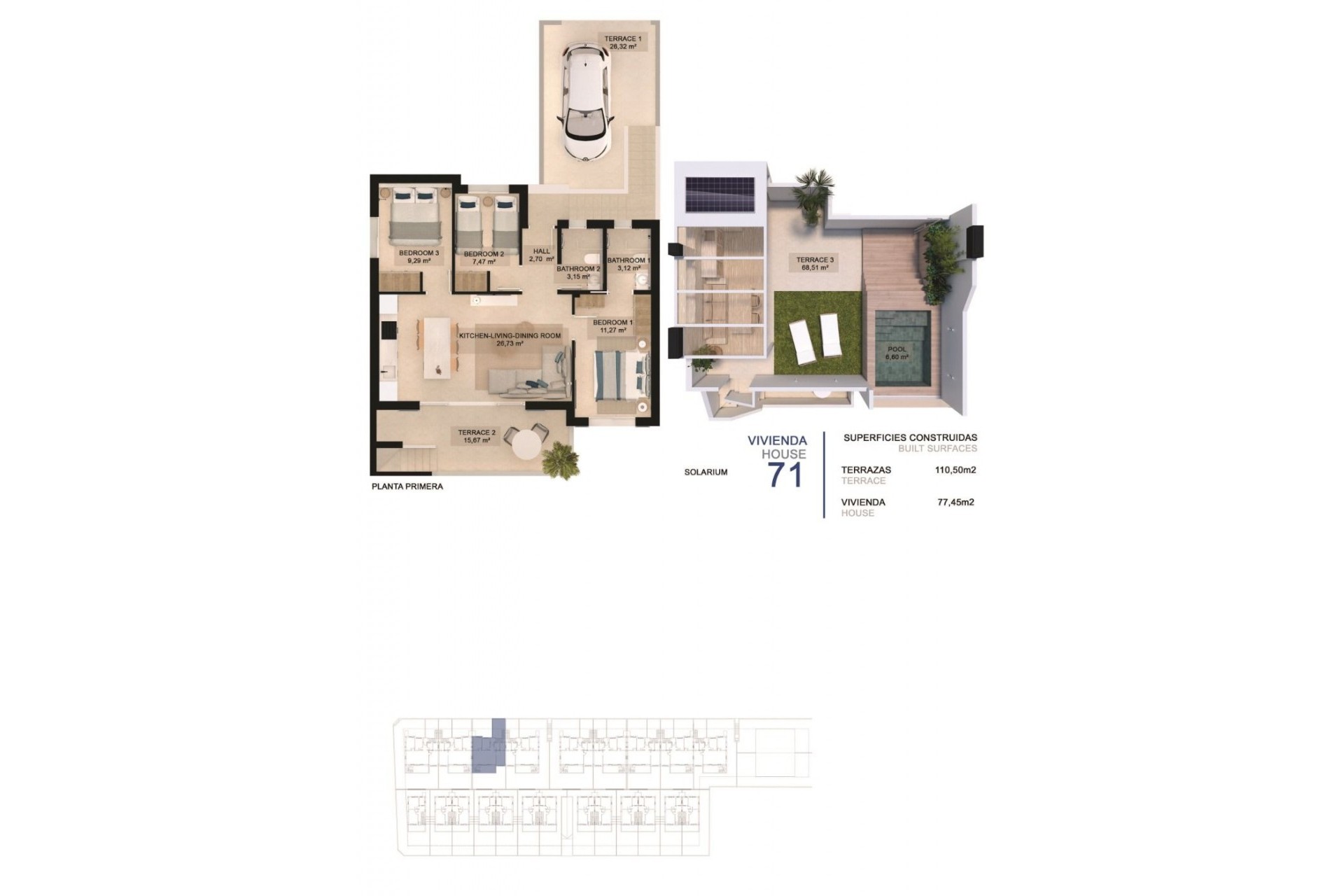 Neue Gebäude - Top Floor Bungalow -
Pilar de la Horadada