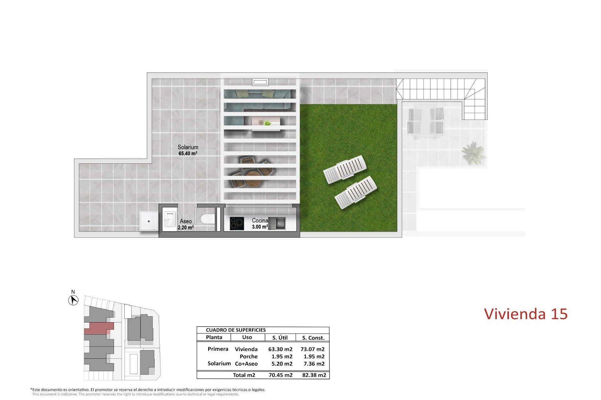 Neue Gebäude - Top Floor Bungalow -
Pilar de la Horadada