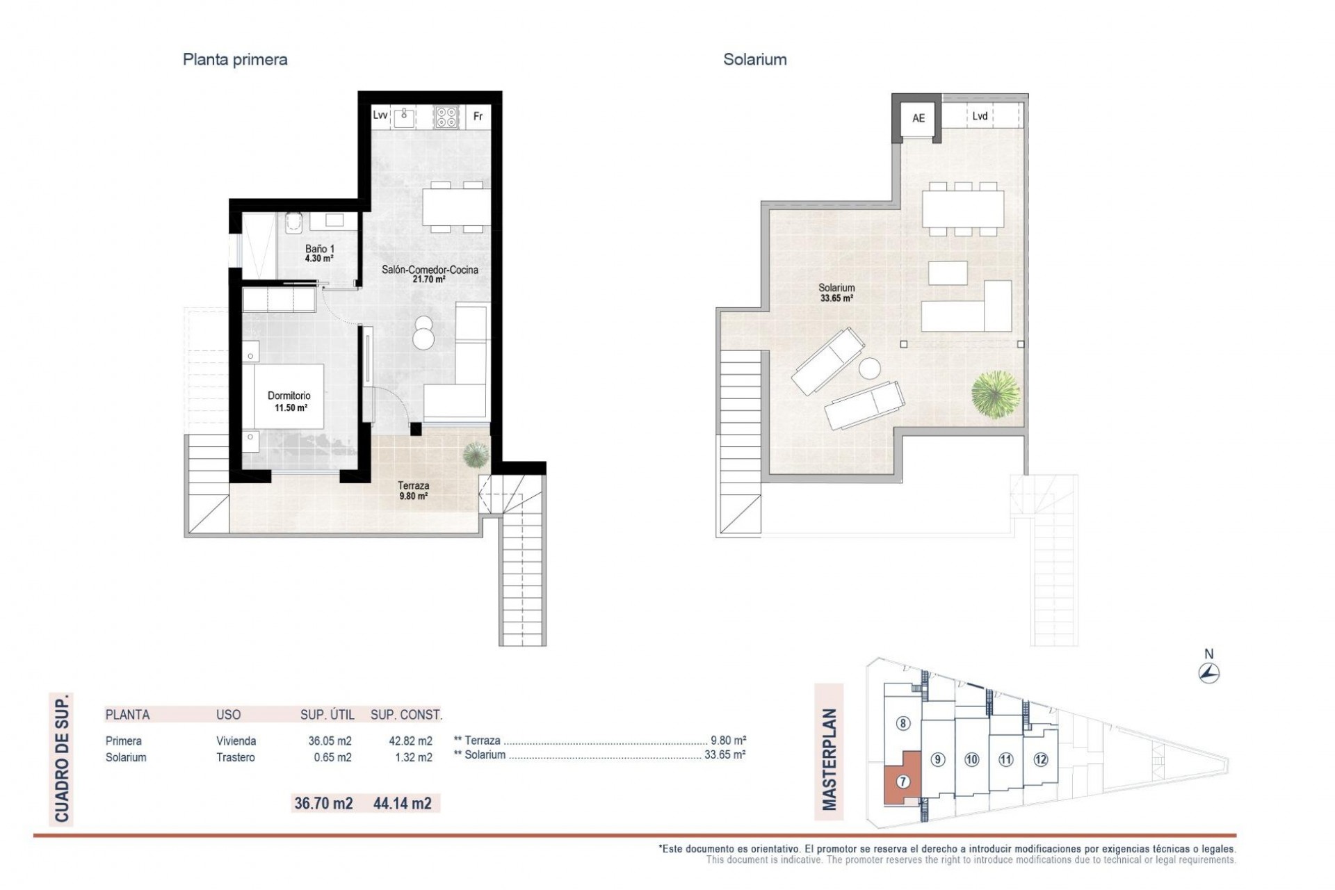 Neue Gebäude - Top Floor Bungalow -
San Pedro del Pinatar