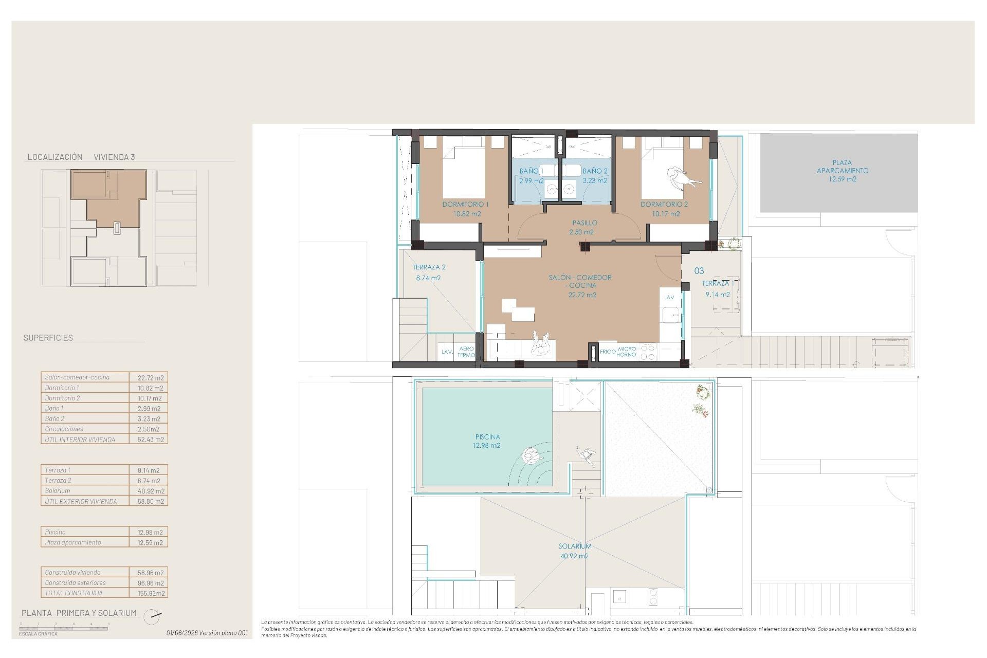 Neue Gebäude - Top Floor Bungalow -
San Pedro del Pinatar