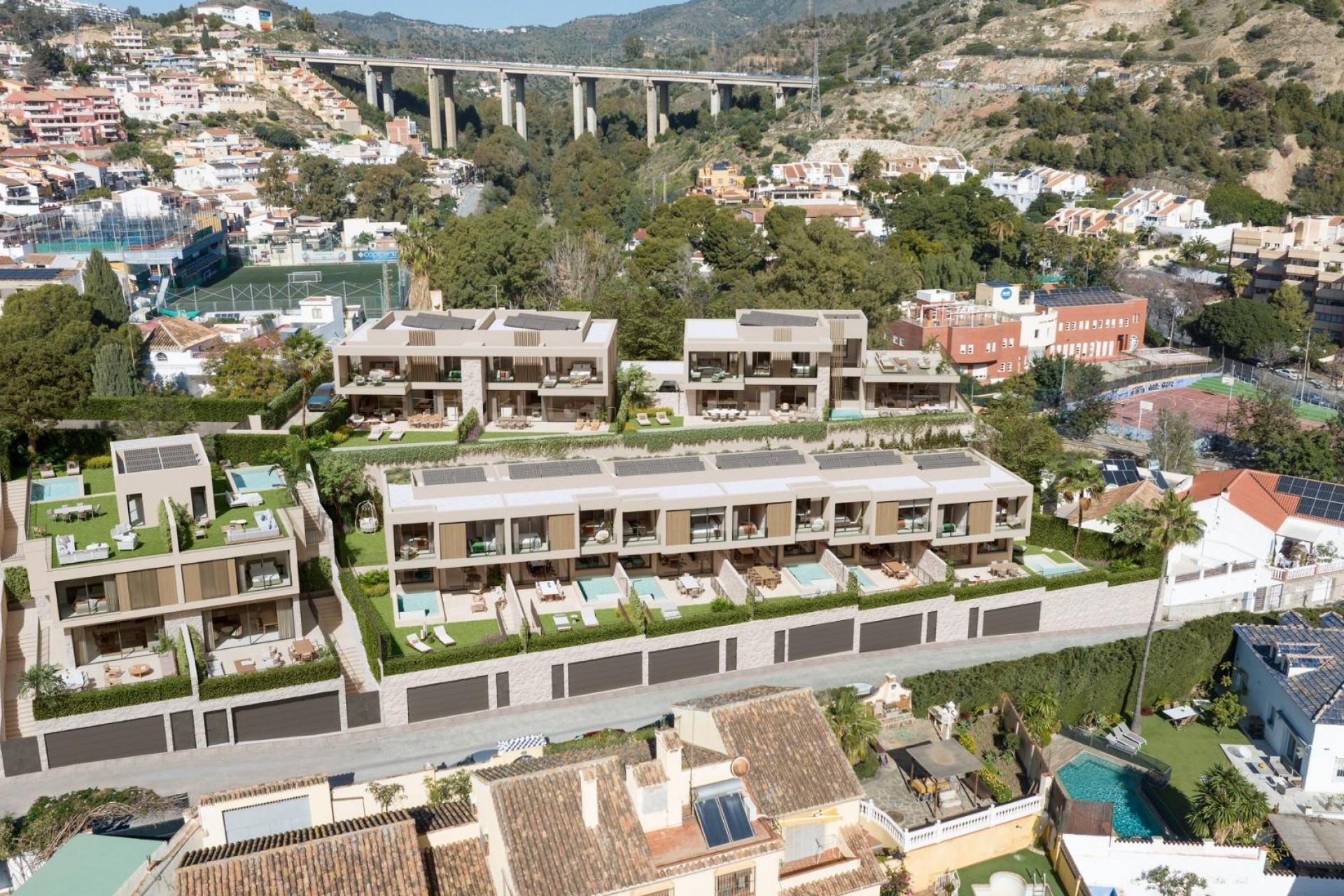 Neue Gebäude - Town house -
Málaga