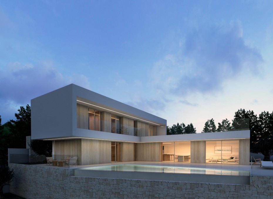 Neue Gebäude - Villa -
Benissa - playa fustera