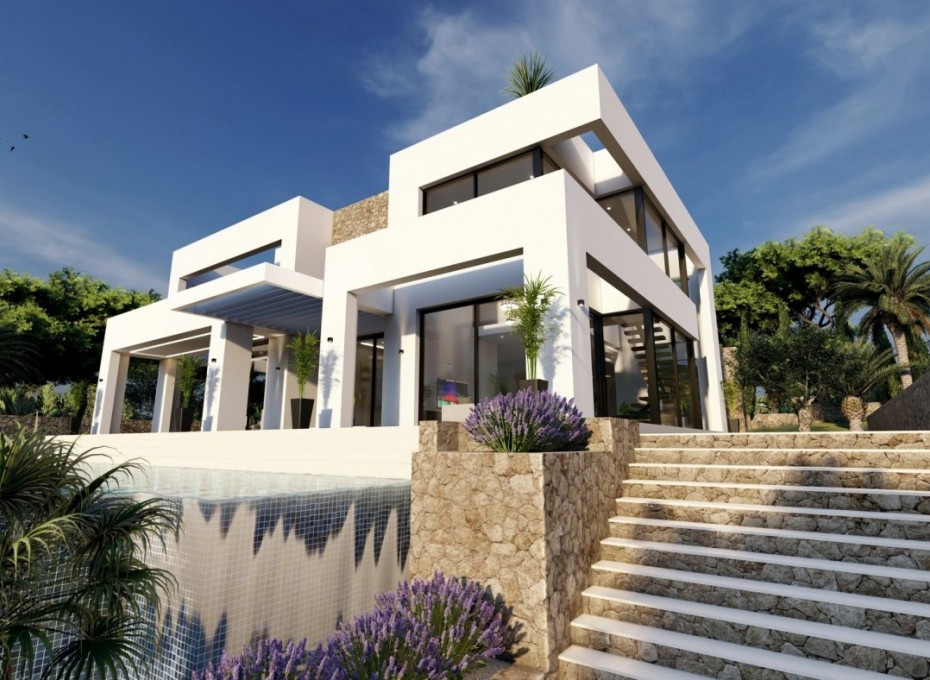 Neue Gebäude - Villa -
Benissa - playa fustera