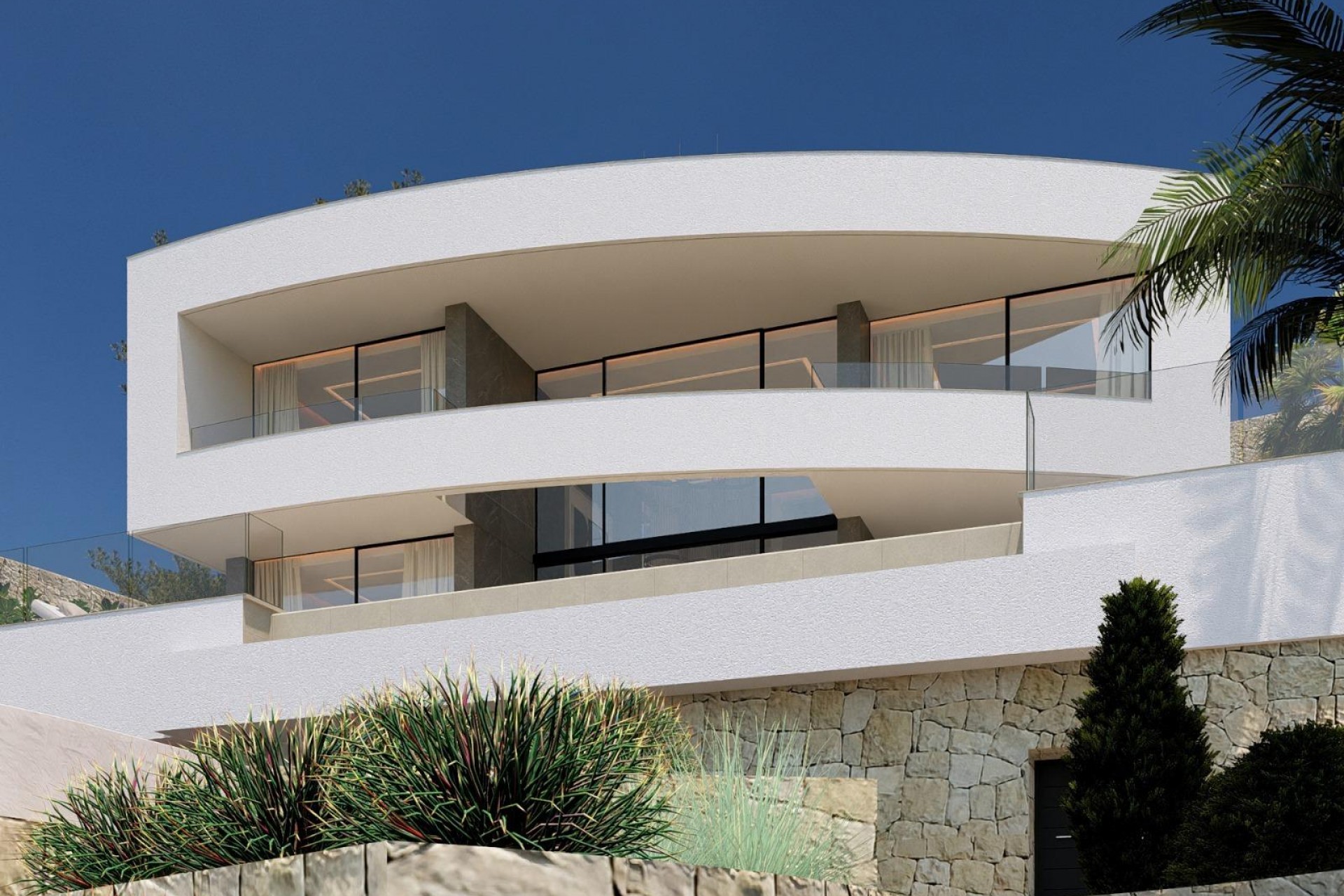 Neue Gebäude - Villa -
Calpe - Empedrola