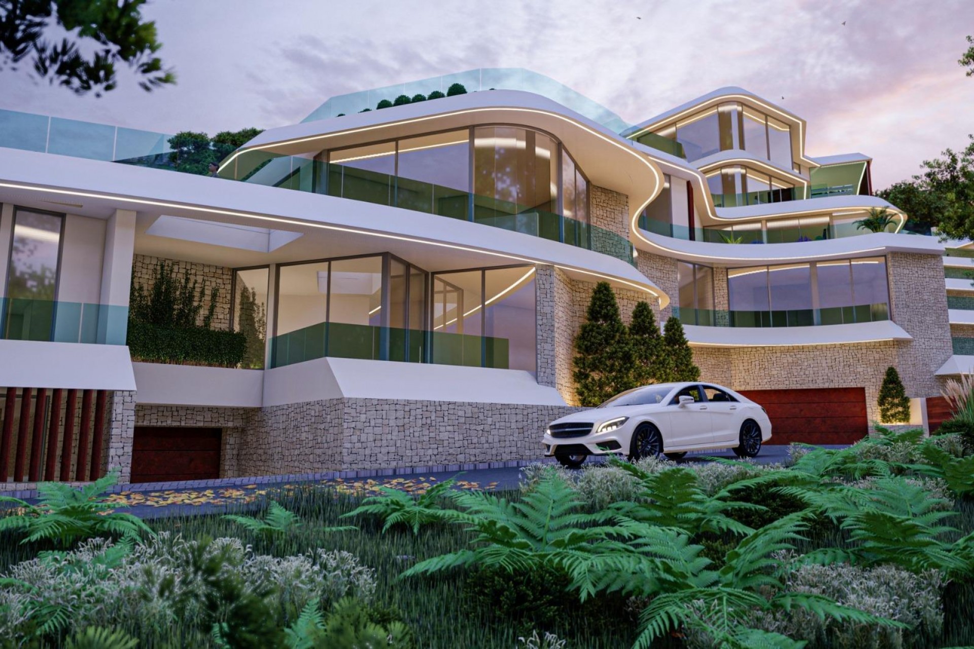 Neue Gebäude - Villa -
Calpe - Mascarat