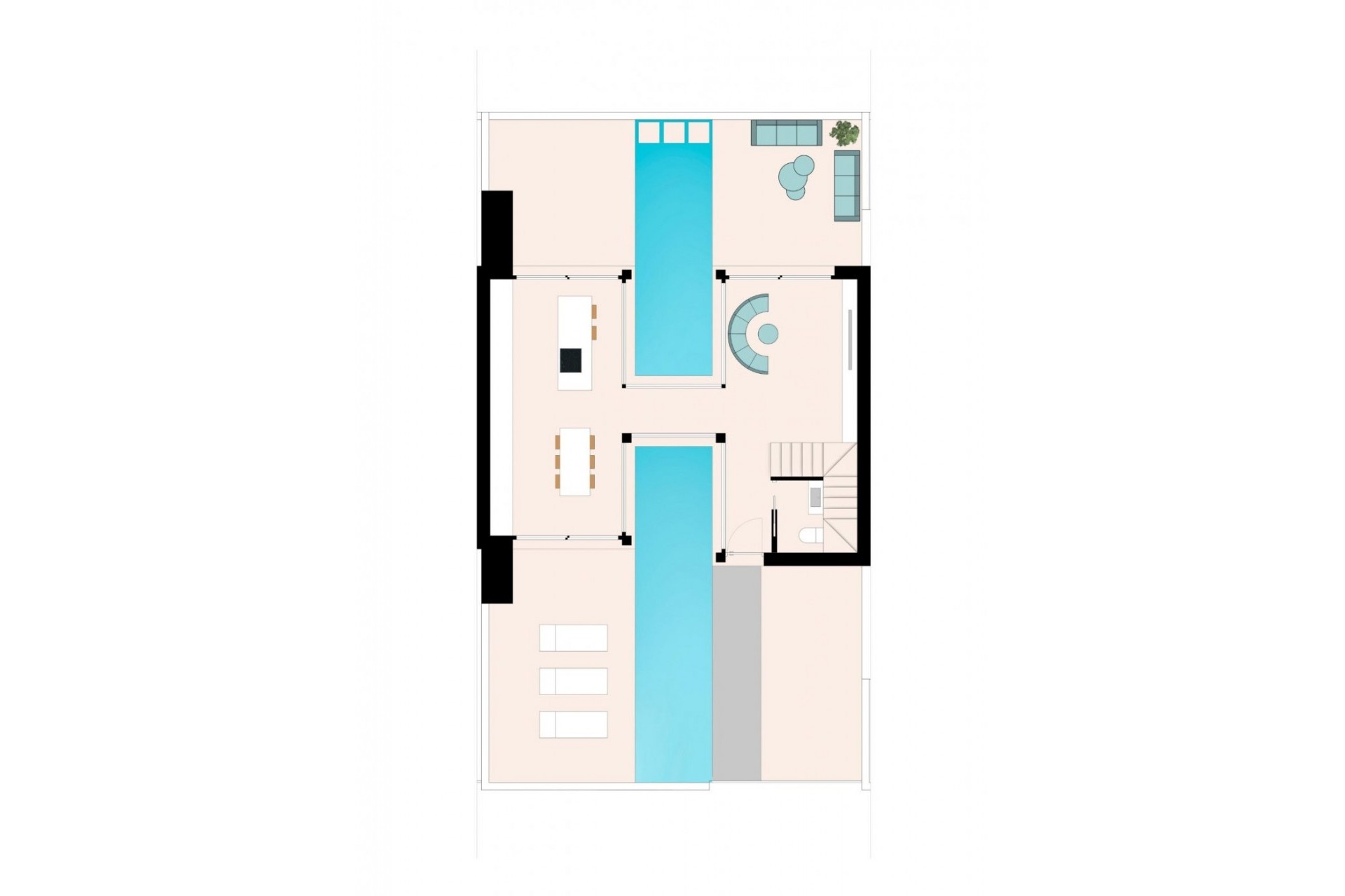 Neue Gebäude - Villa -
Formentera del Segura