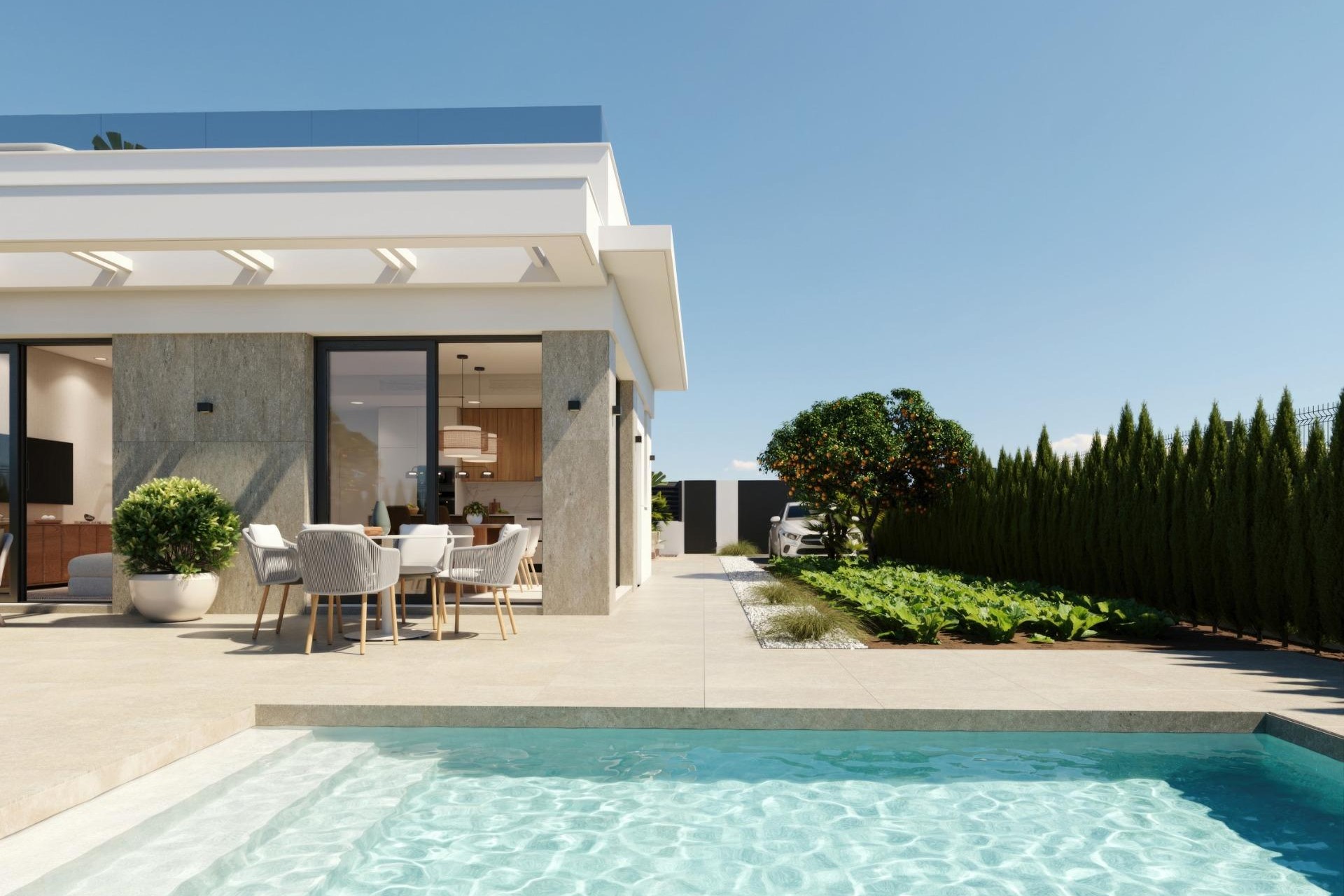 Neue Gebäude - Villa -
Fuente Alamo