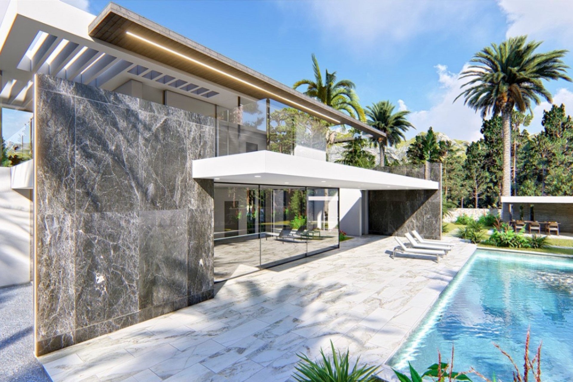 Neue Gebäude - Villa -
Jávea - Villes del Vent