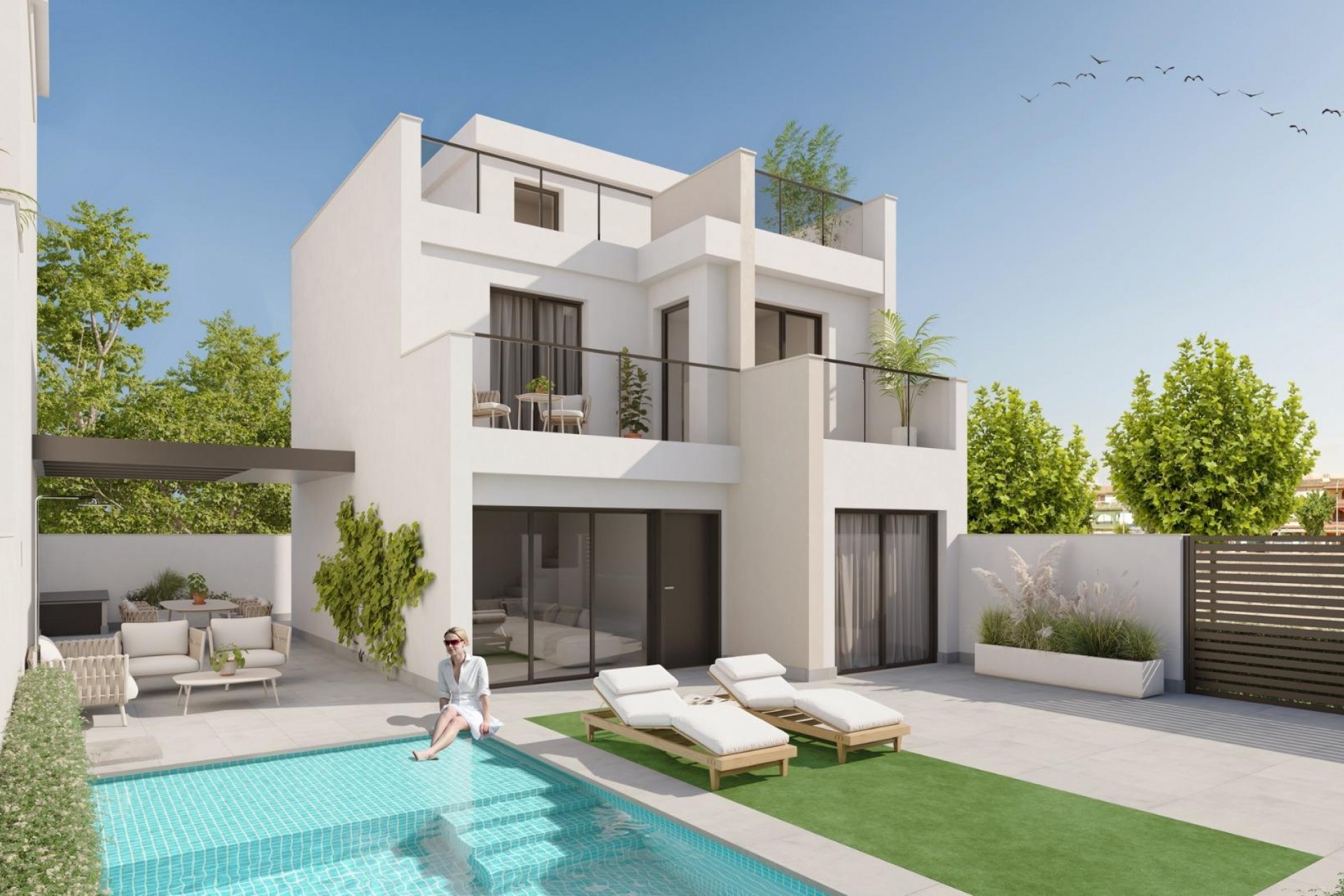 Neue Gebäude - Villa -
Los Alcazares - Los Alcázares