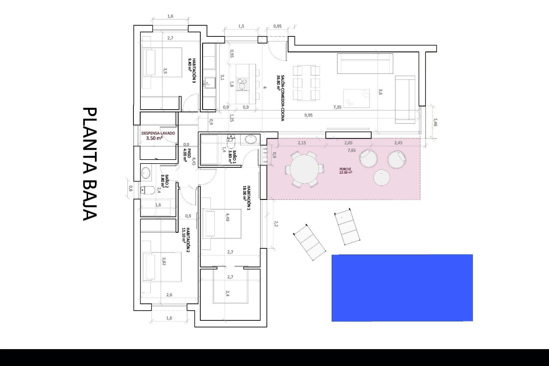 Neue Gebäude - Villa -
Monforte del Cid - La Capitana