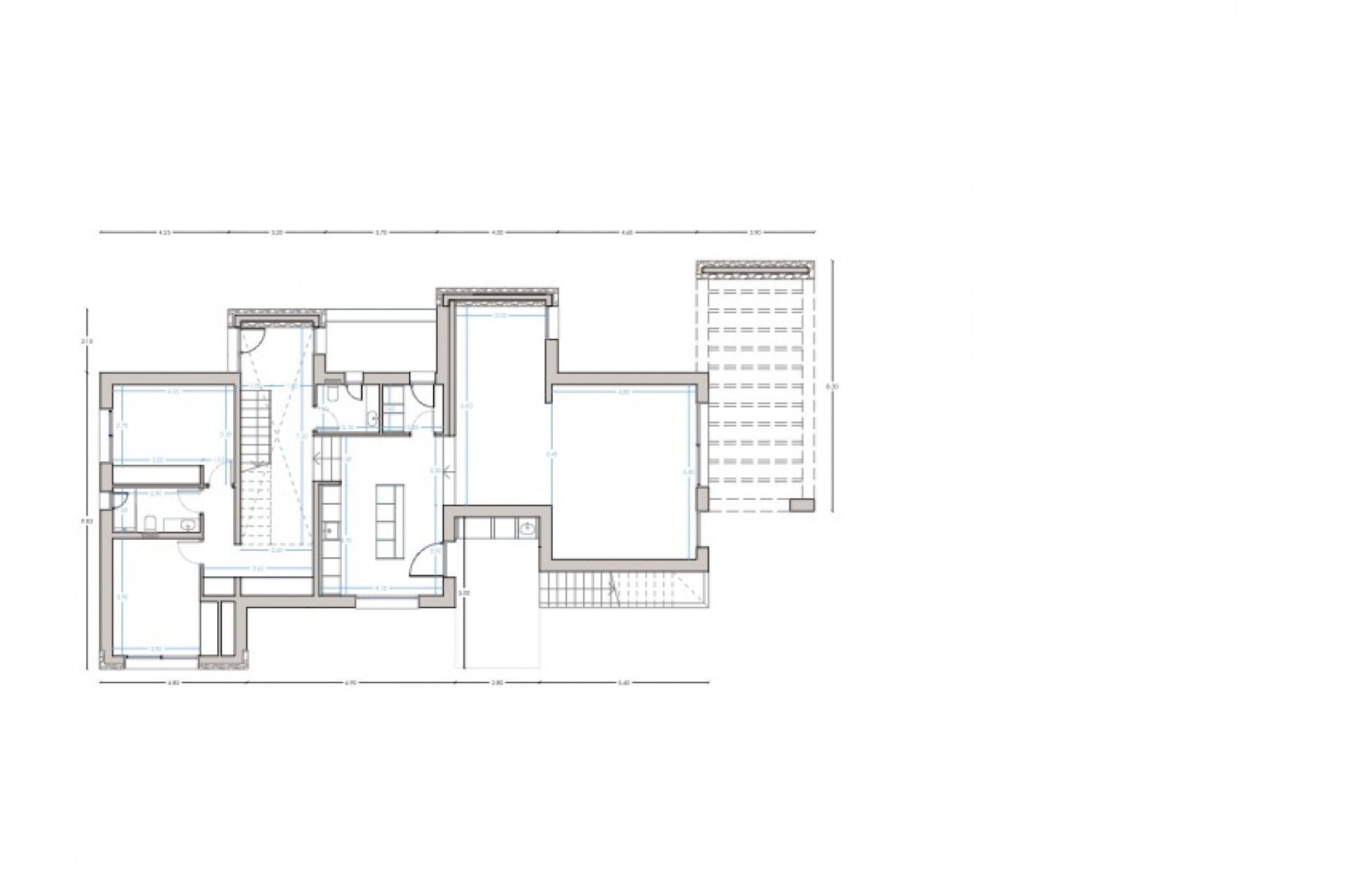 Neue Gebäude - Villa -
Moraira - Pinar del Advocat