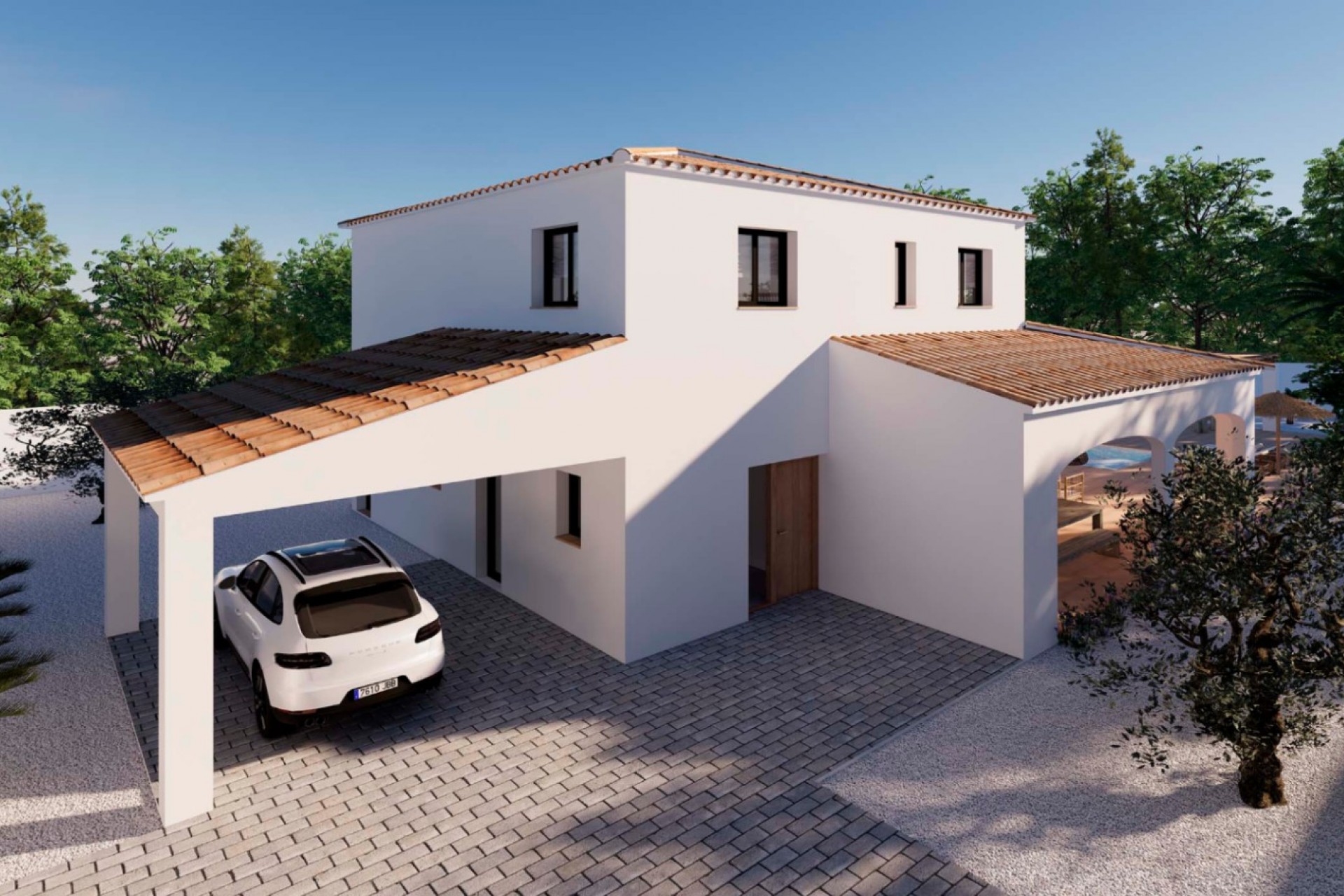 Neue Gebäude - Villa -
Moraira - Pinar del Advocat