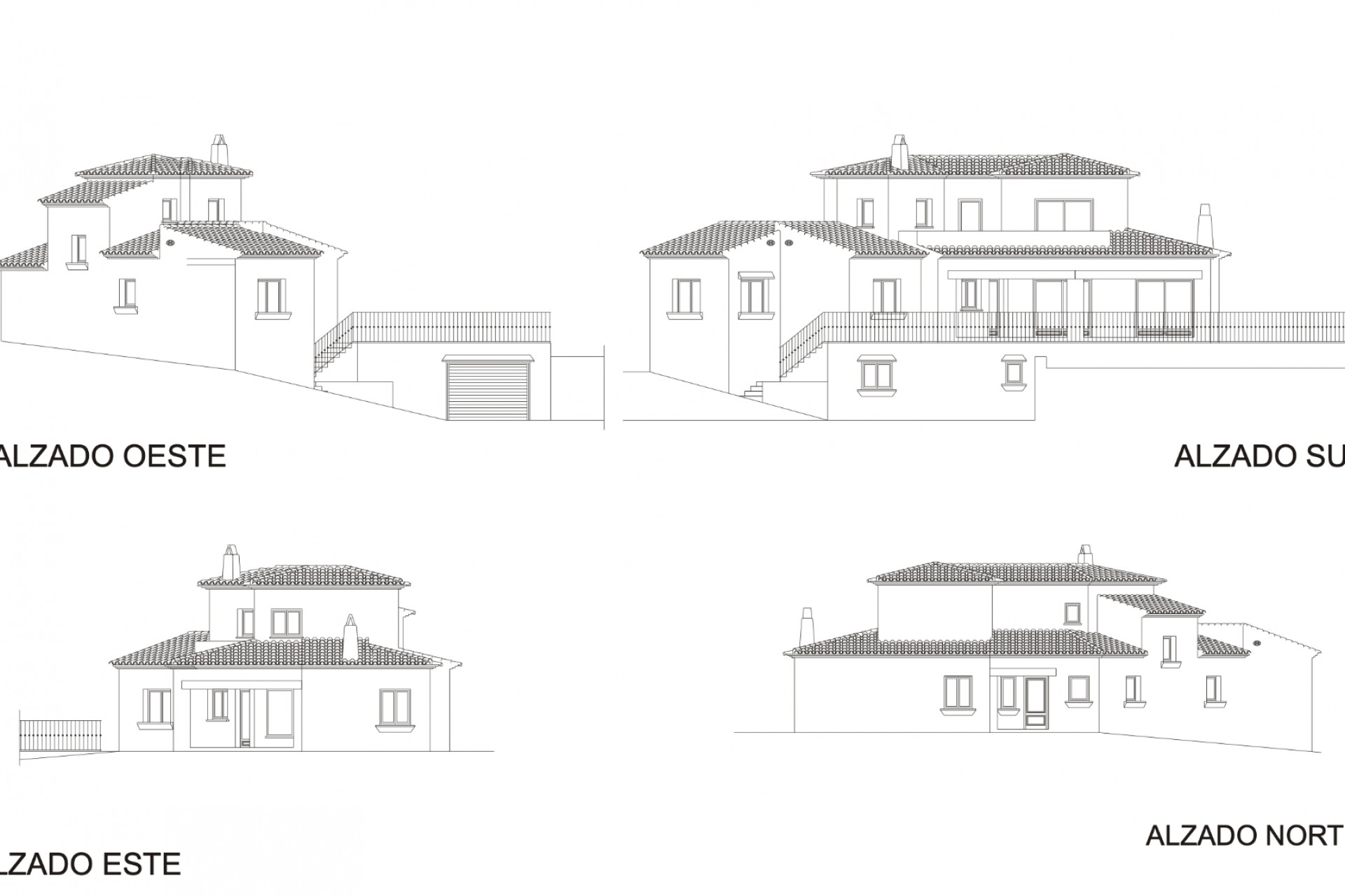 Neue Gebäude - Villa -
Moraira - Pinar del Advocat