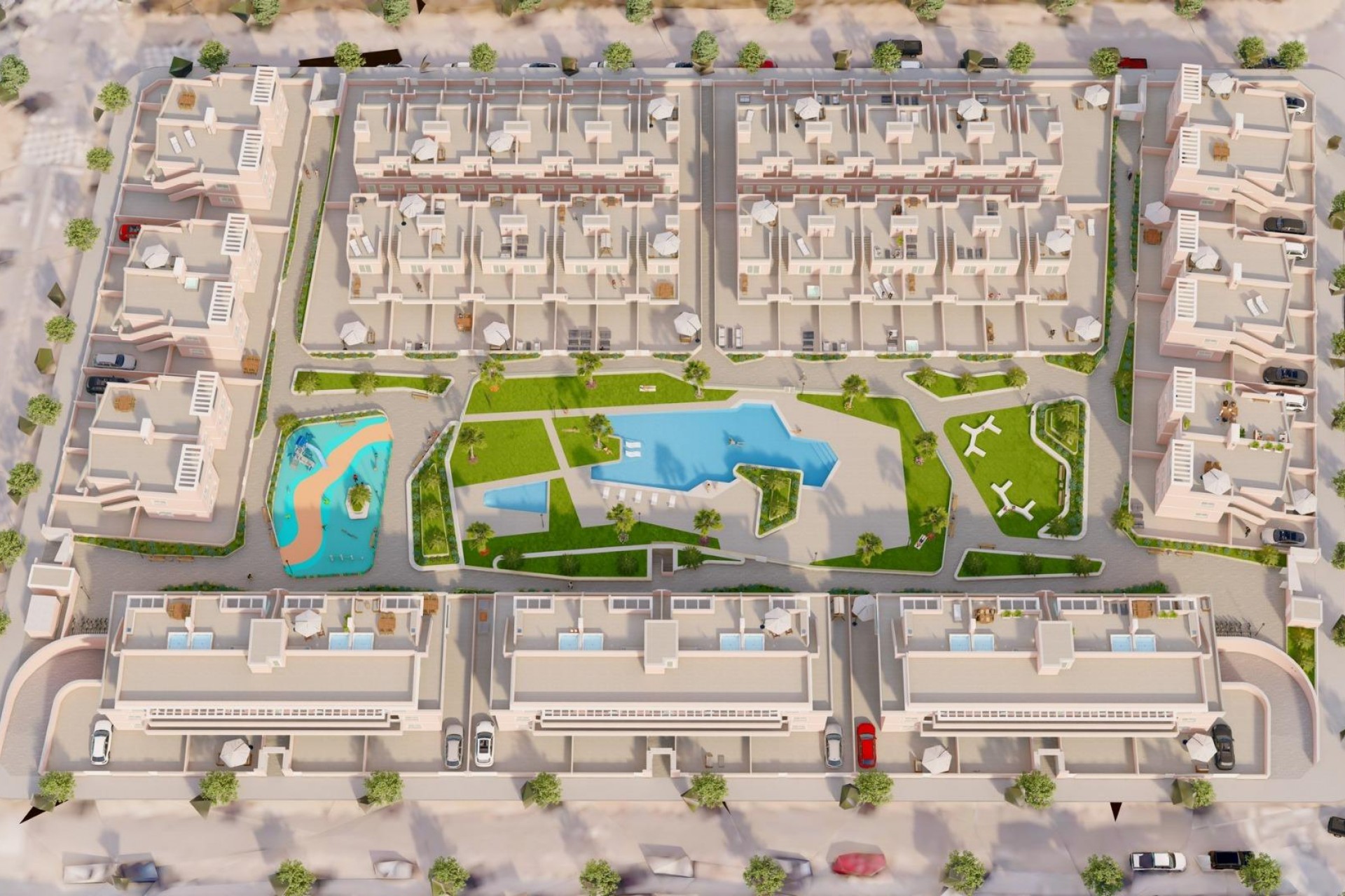 Neue Gebäude - Villa -
Pilar de la Horadada - Lo Monte